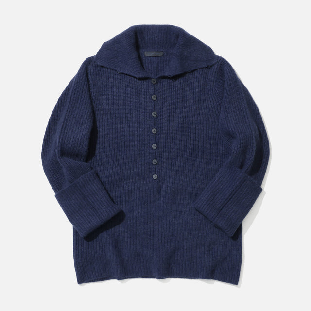 BUTTONED DRIVERS(NAVY)