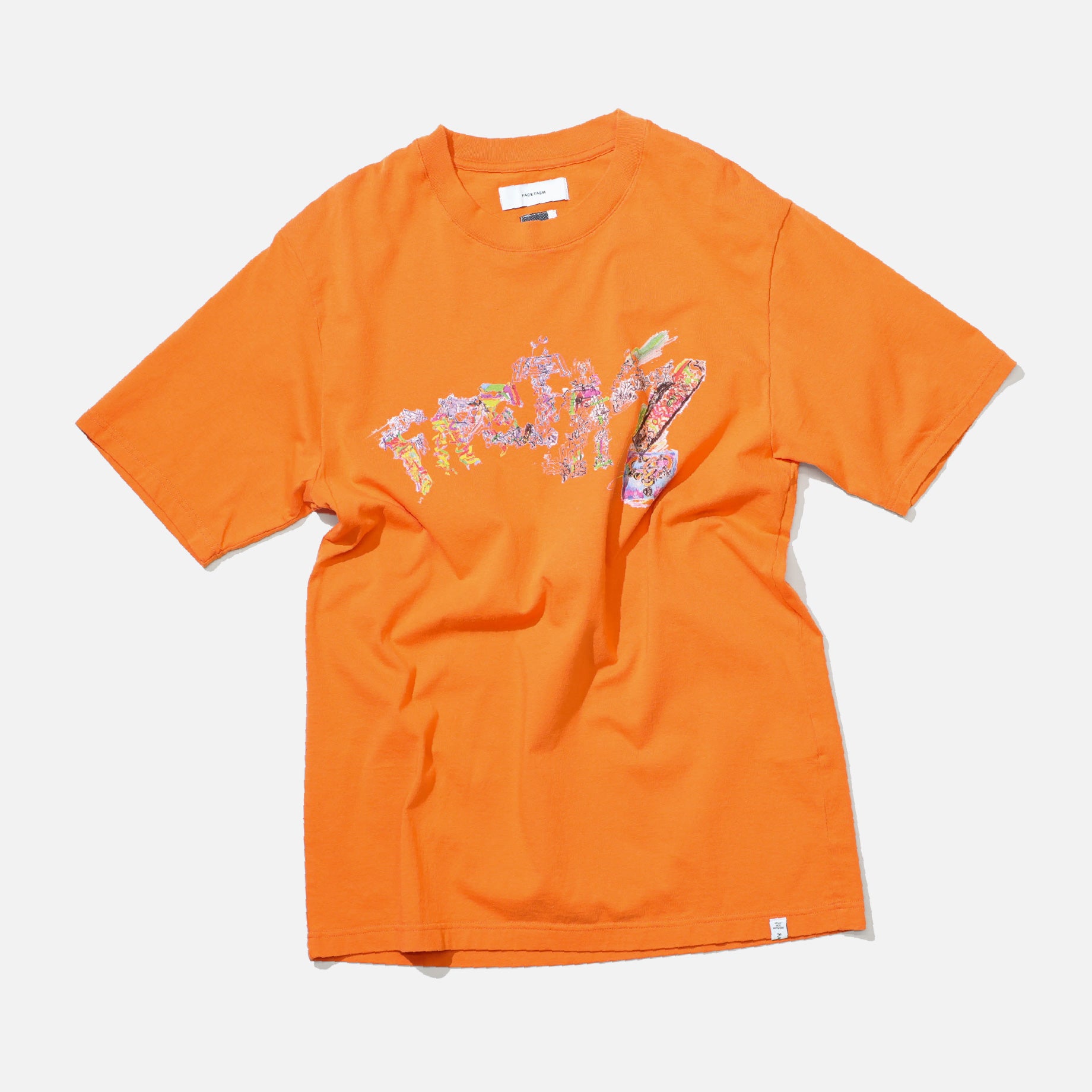 BOREDOMS BASIC TEE（ORANGE） – UNEVEN HUB STORE｜想像を