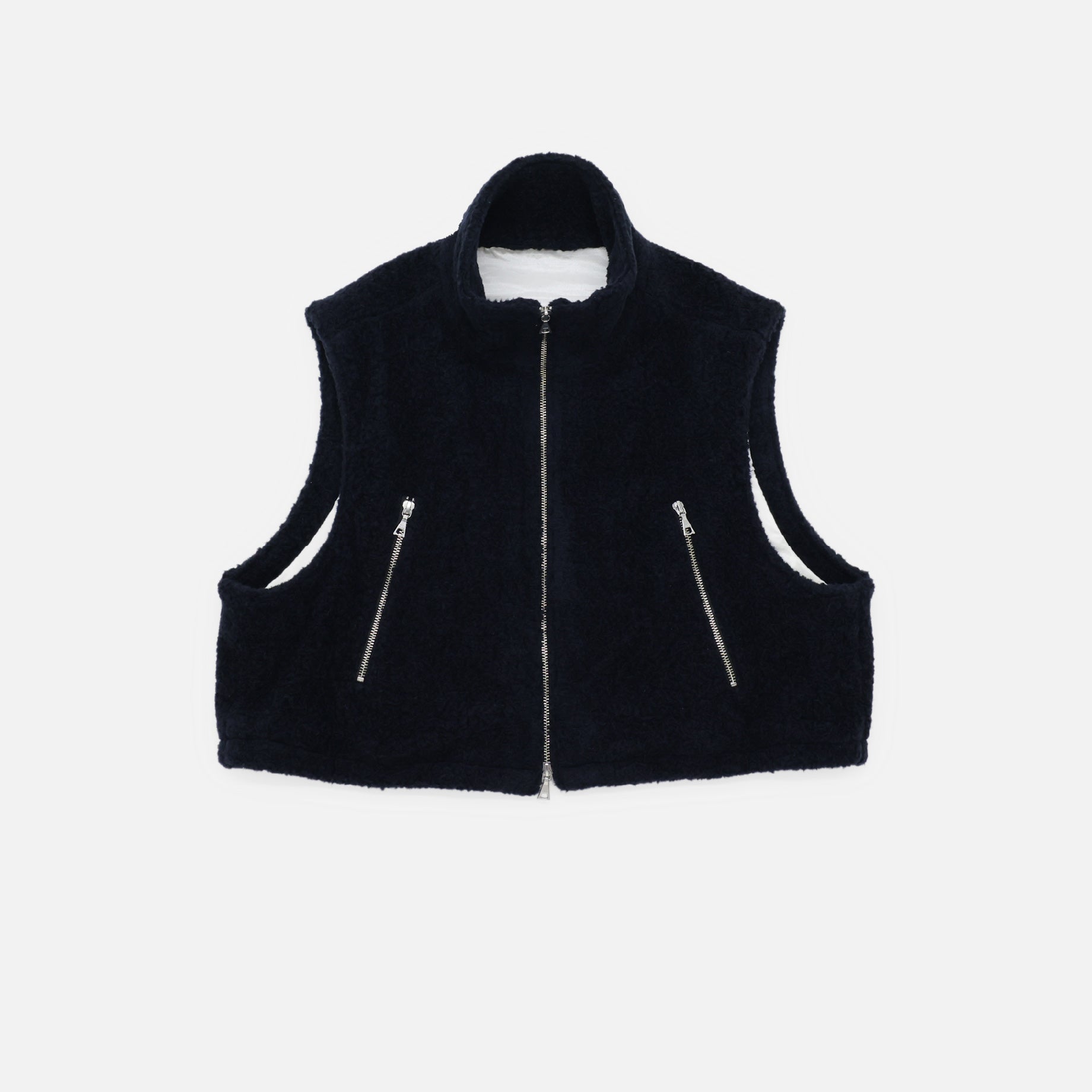 SHEEP BOA ZIP UP VEST（D .NAVY） – UNEVEN HUB STORE｜想像を超える