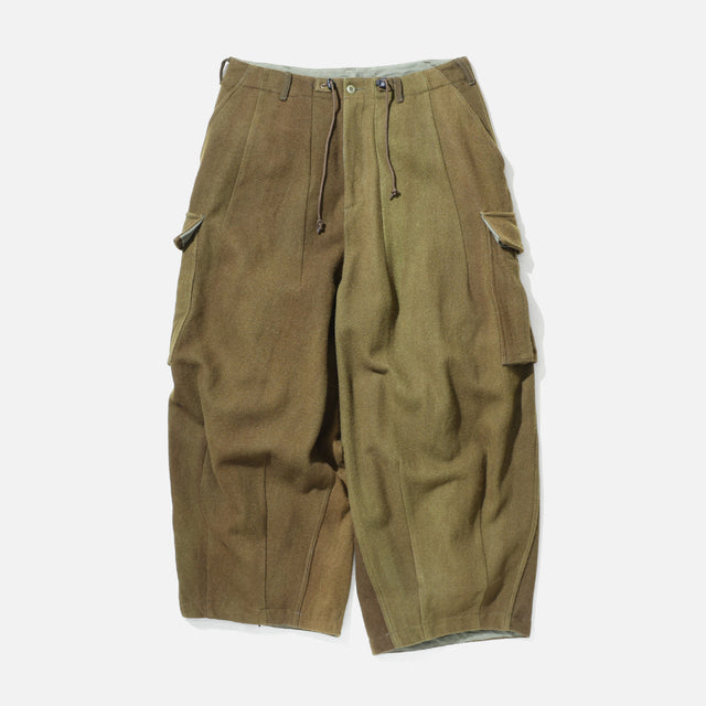 H.D BDU Pant - Wool Uneven Dye(OLIVE)