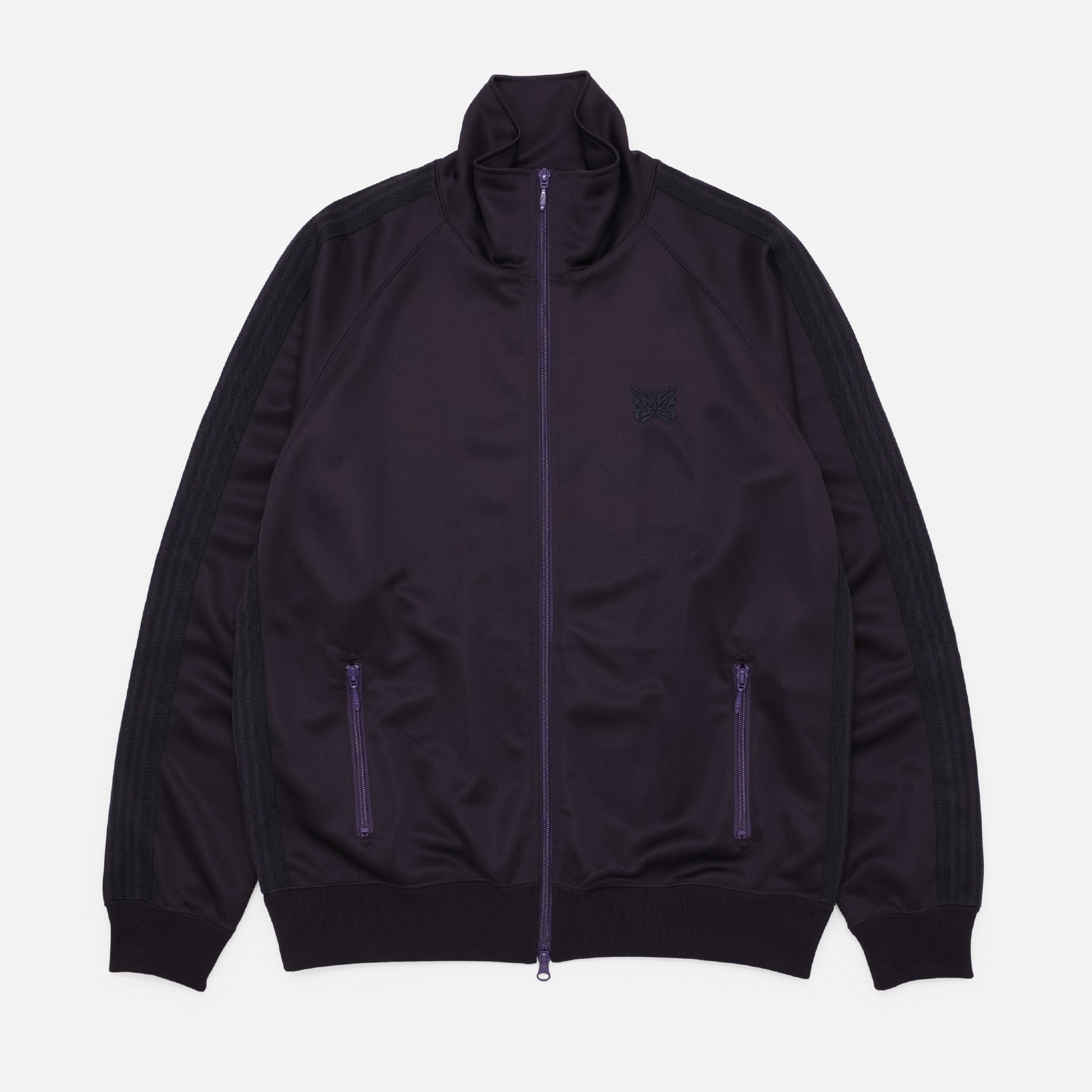 TRACK JACKET - POLY SMOOTH（DK.PURPLE）