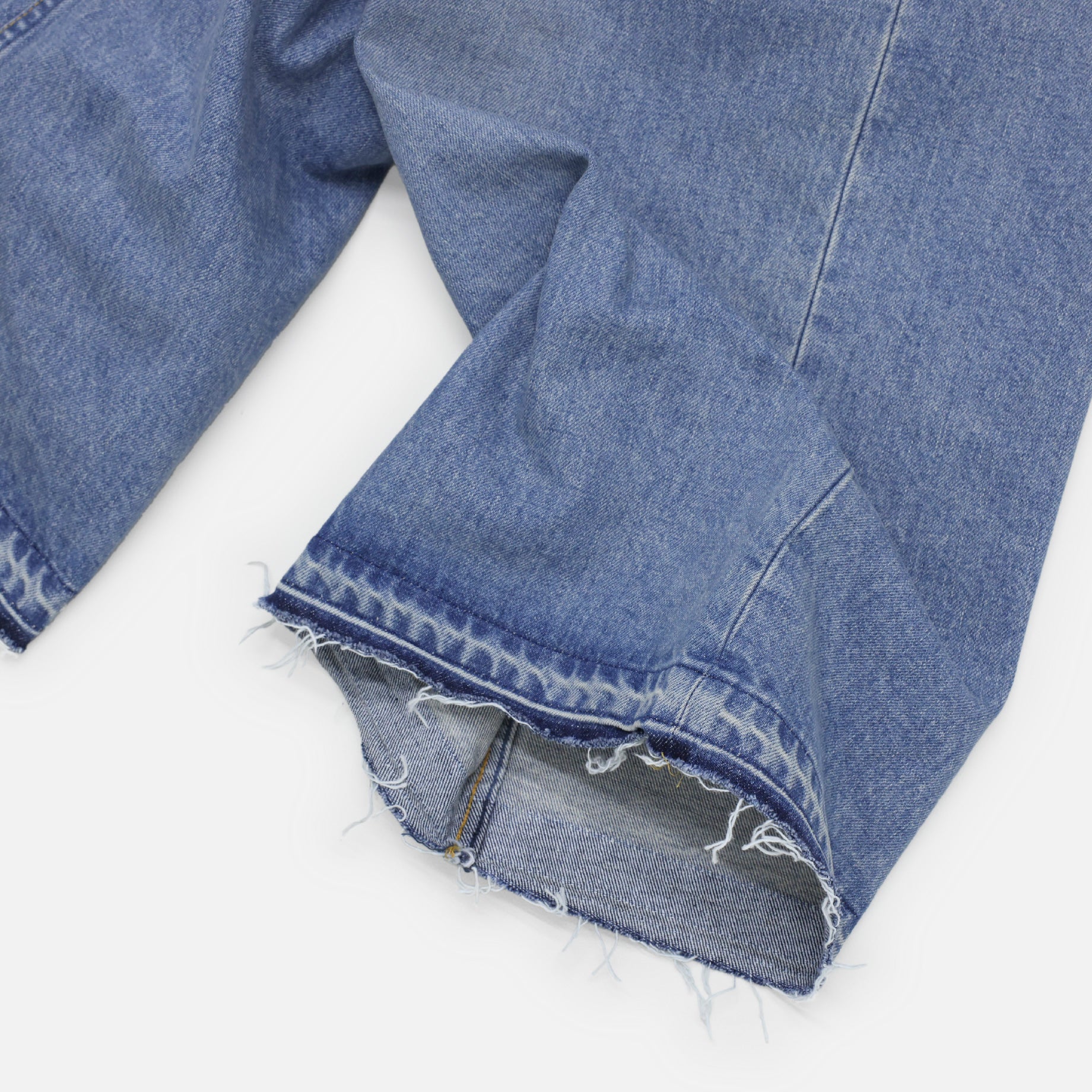 "MASU BOYS" EMBLEM BAGGY JEANS(INDIGO)