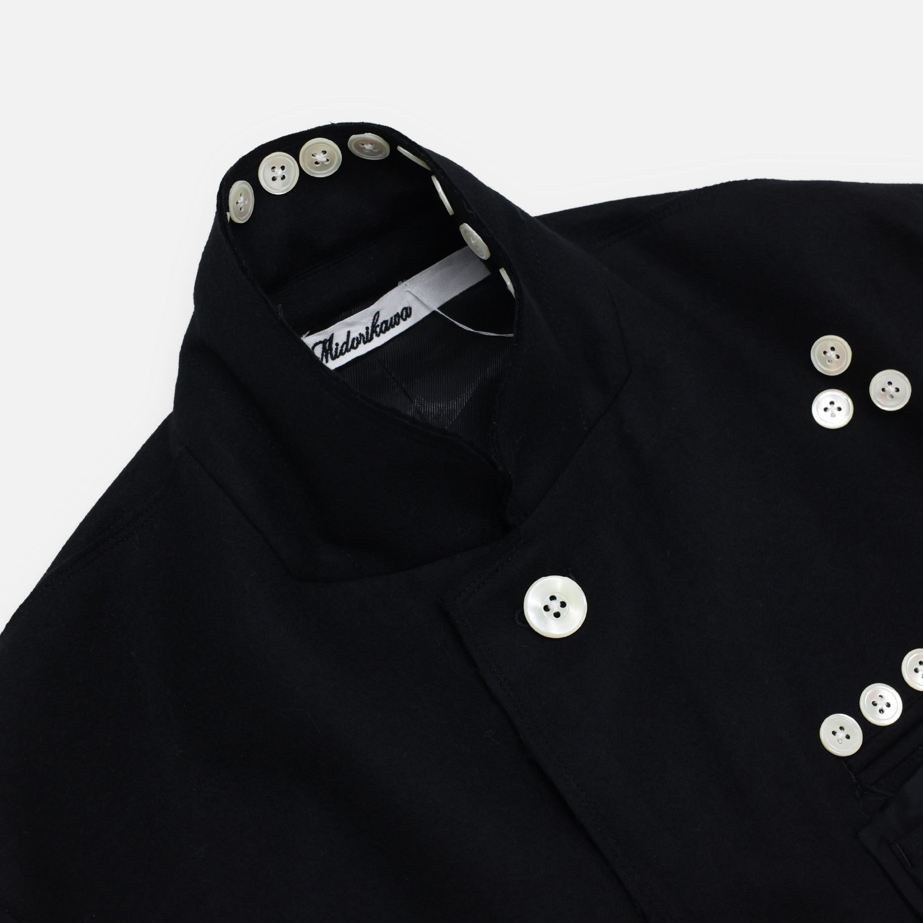 BUTTON JACKET(BLACK)