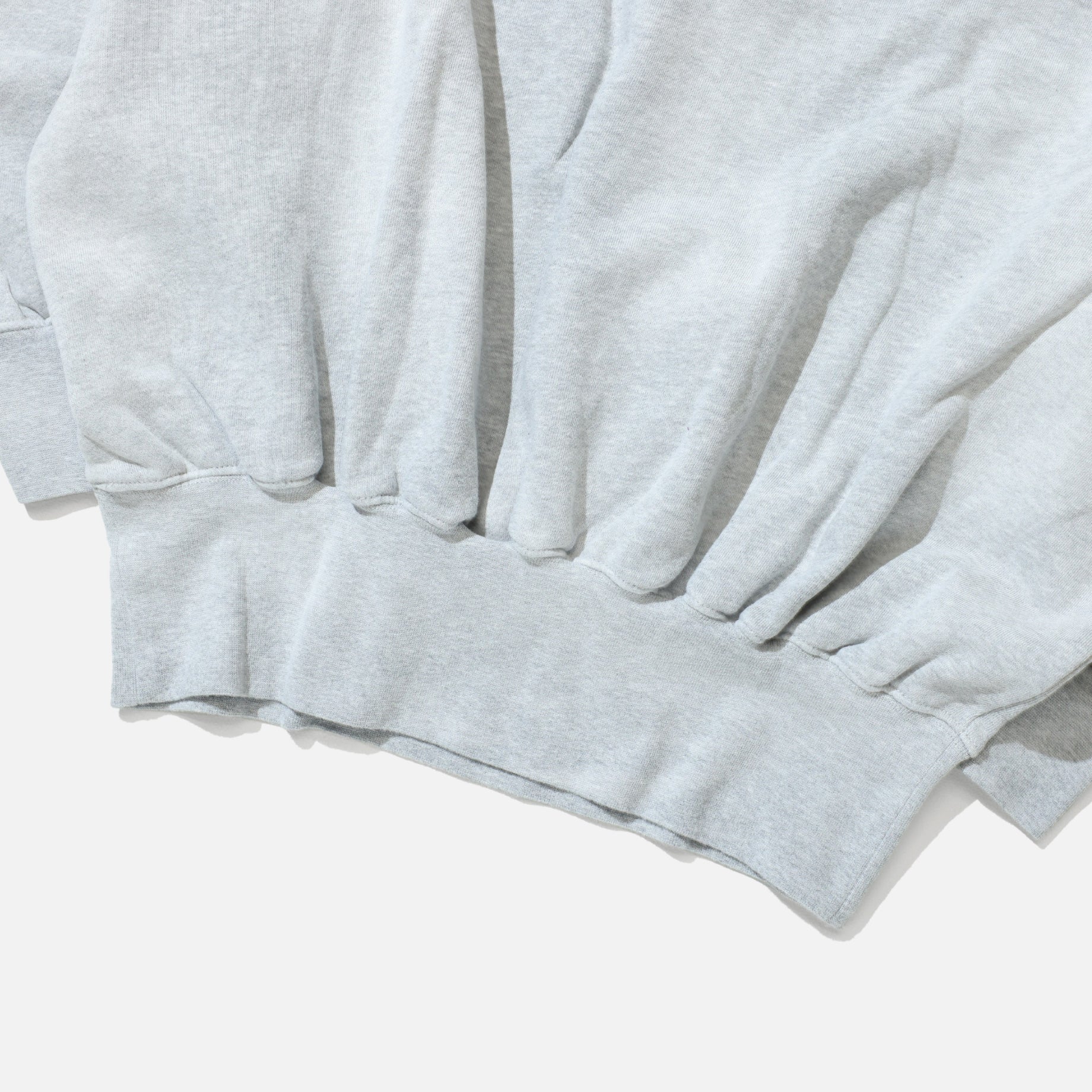 LOGOTYPE POLO SWEATSHIRT (GREY)