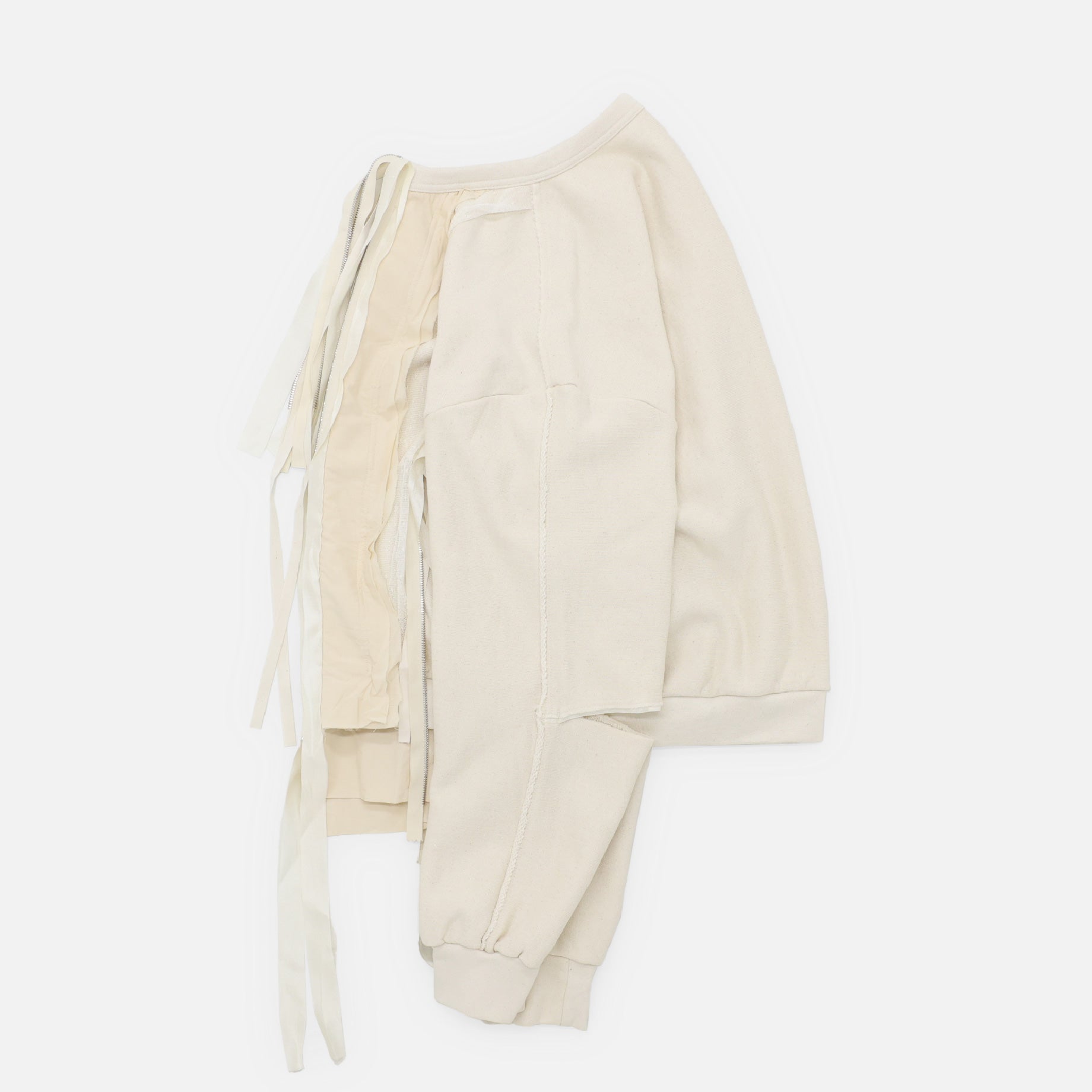 FULL ZIP SWEAT(IVORY)