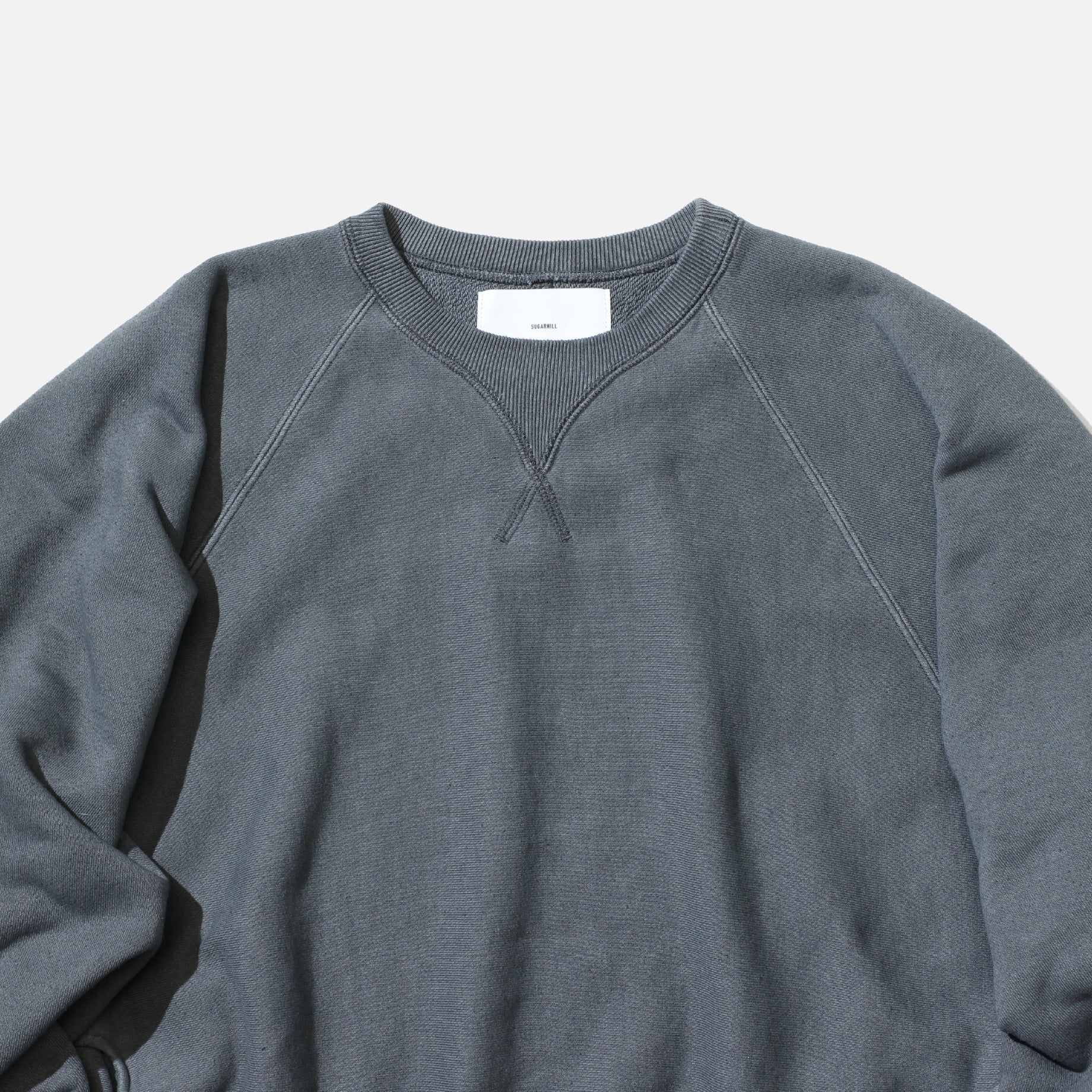 CREW NECK SWEAT PULLOVER (SAGE)