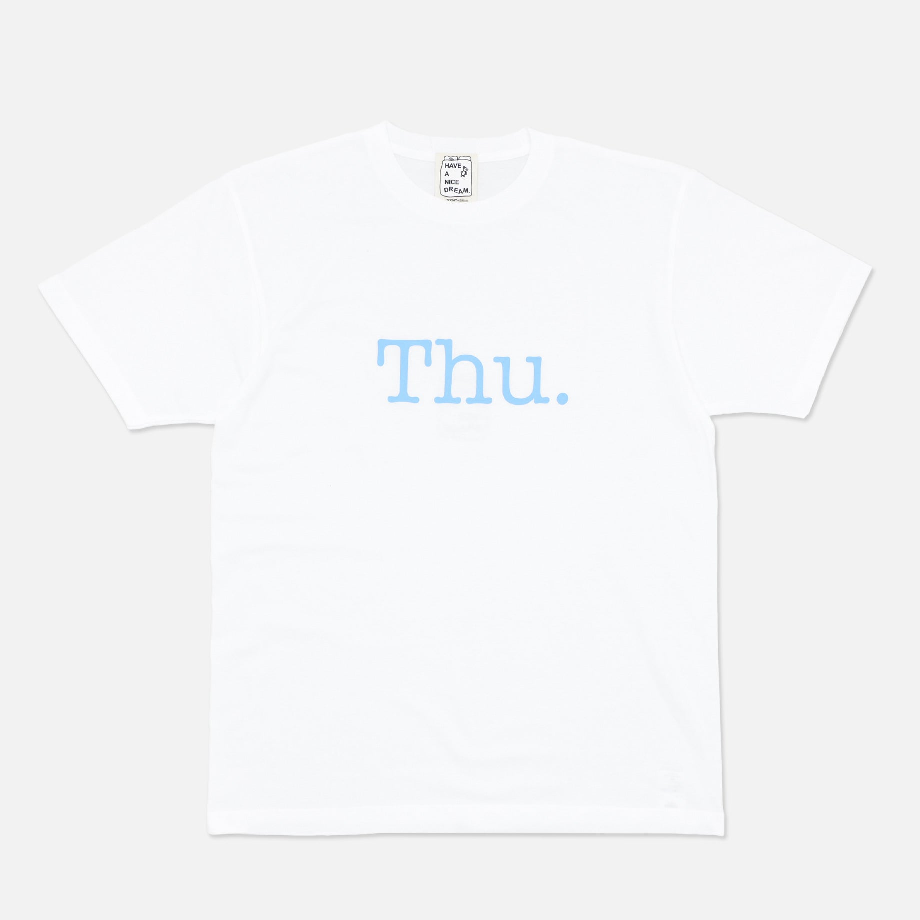 THURSDAY SS TEE(WHITE)