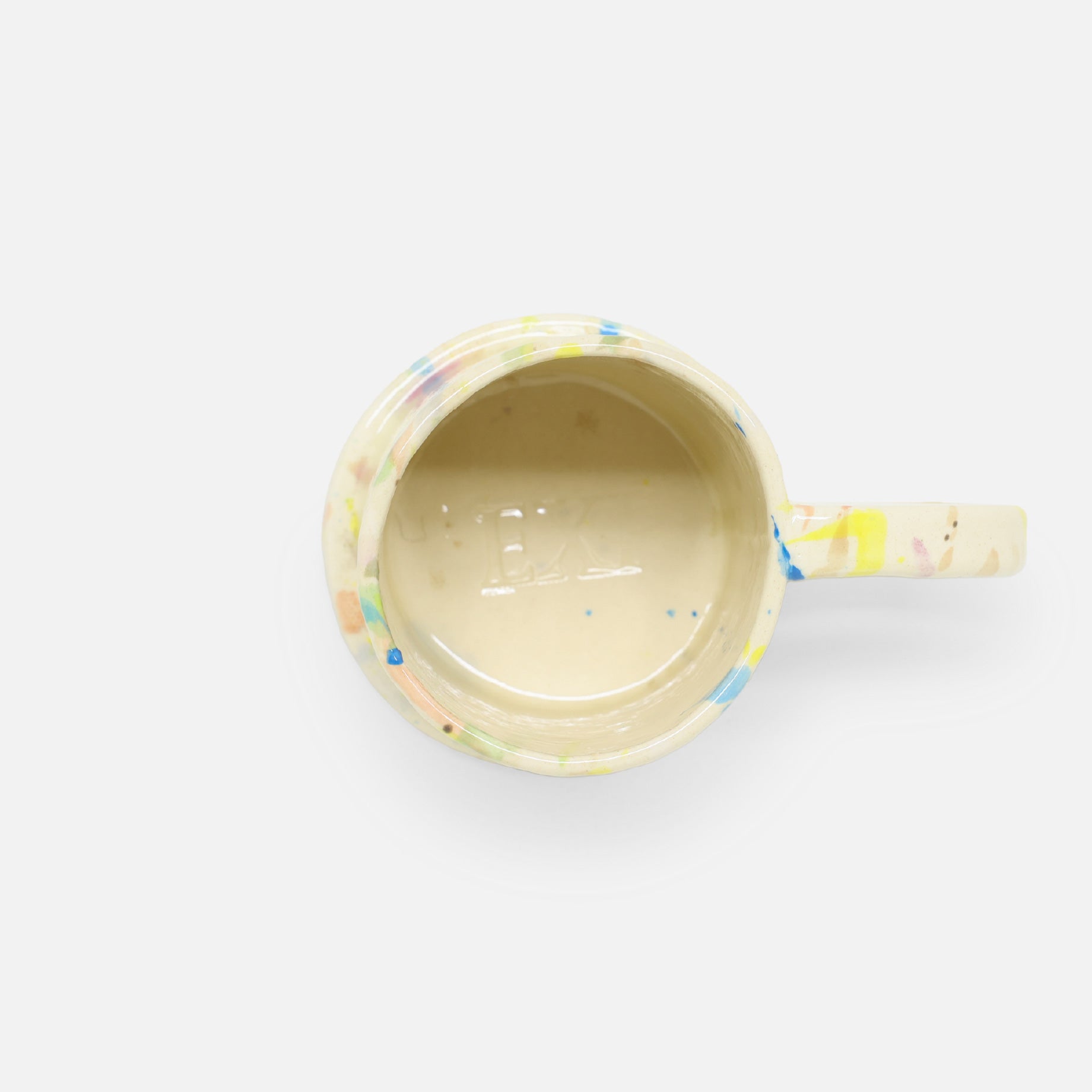 ECHO PARK POTTERY LARGE MUG(SPLATTER C)