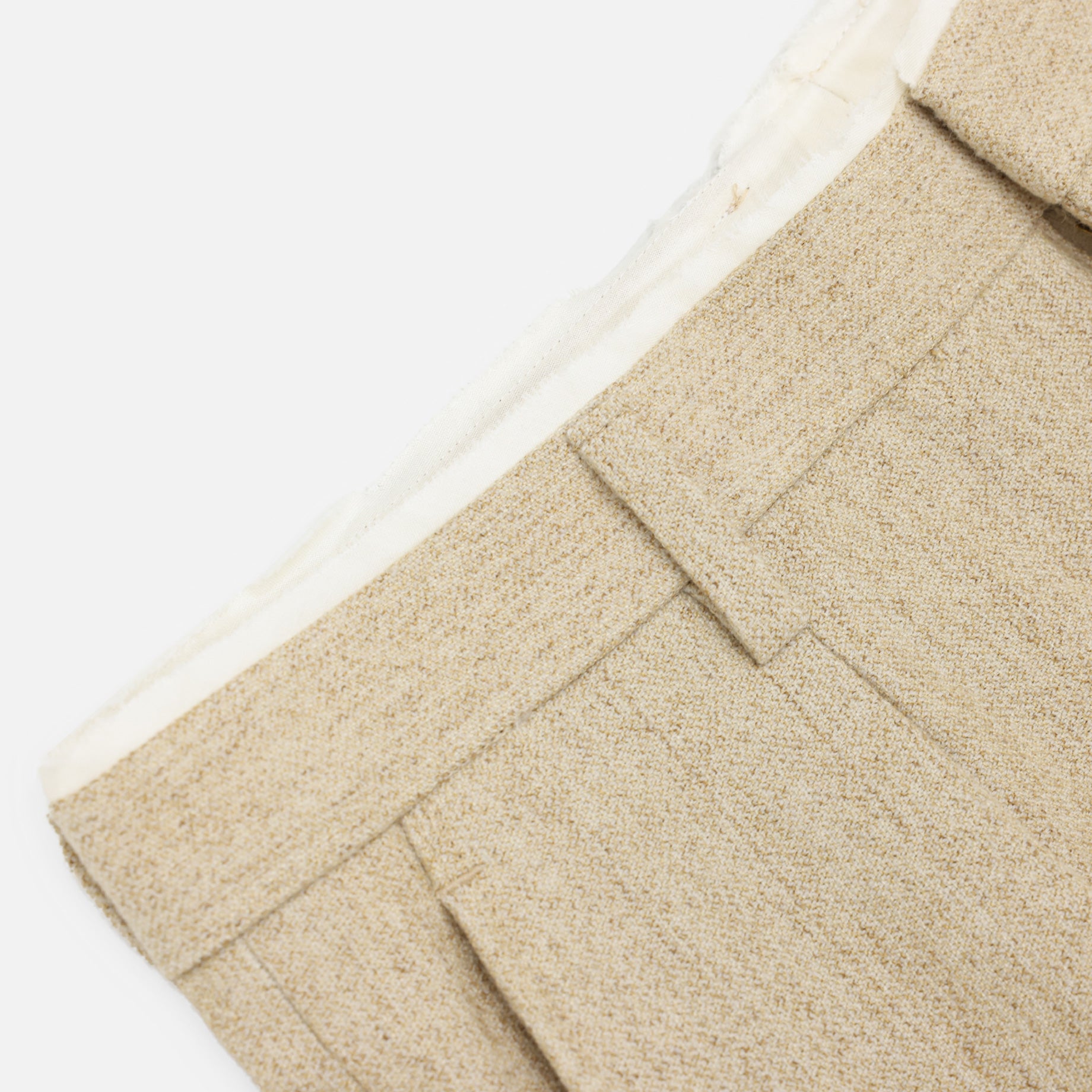WOOL SLACKS (BEIGE)