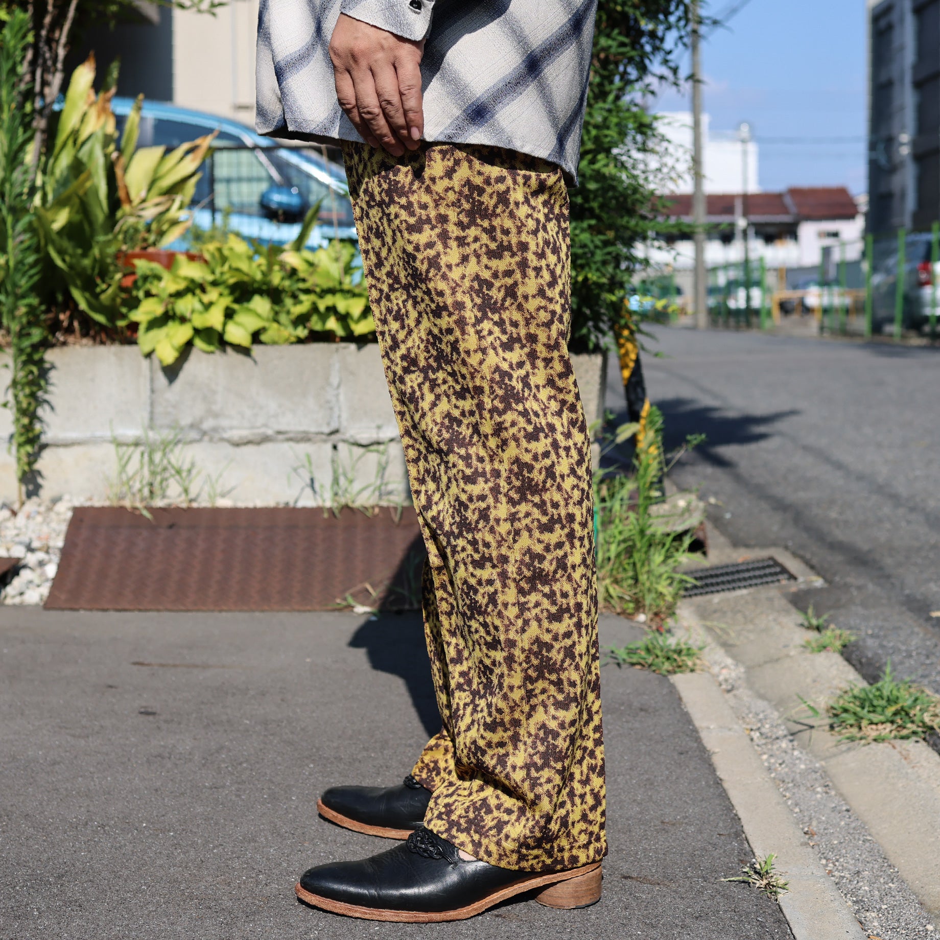 TRACK PANT - POLY JQ.(AMBER)