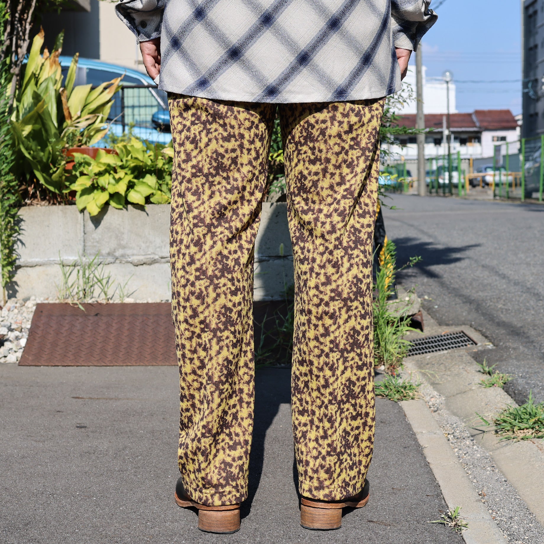 TRACK PANT - POLY JQ.(AMBER)
