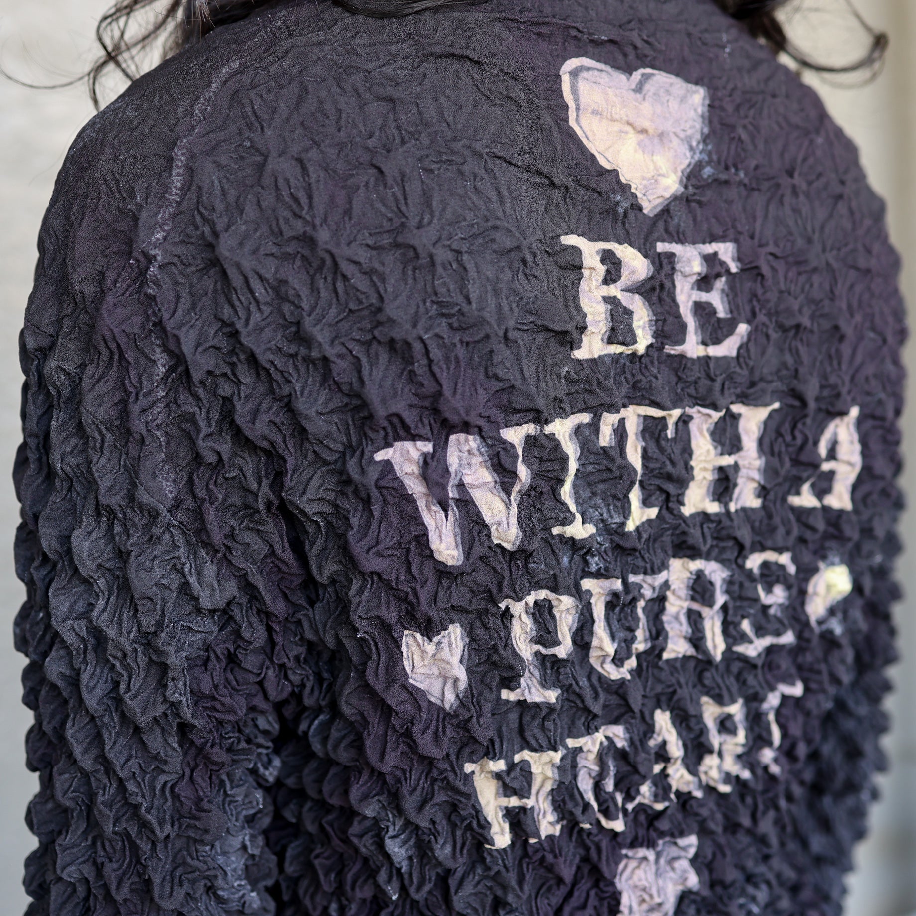 MARRIAGE POPCORN SWEATSHIRT(DEEP PURPLE)