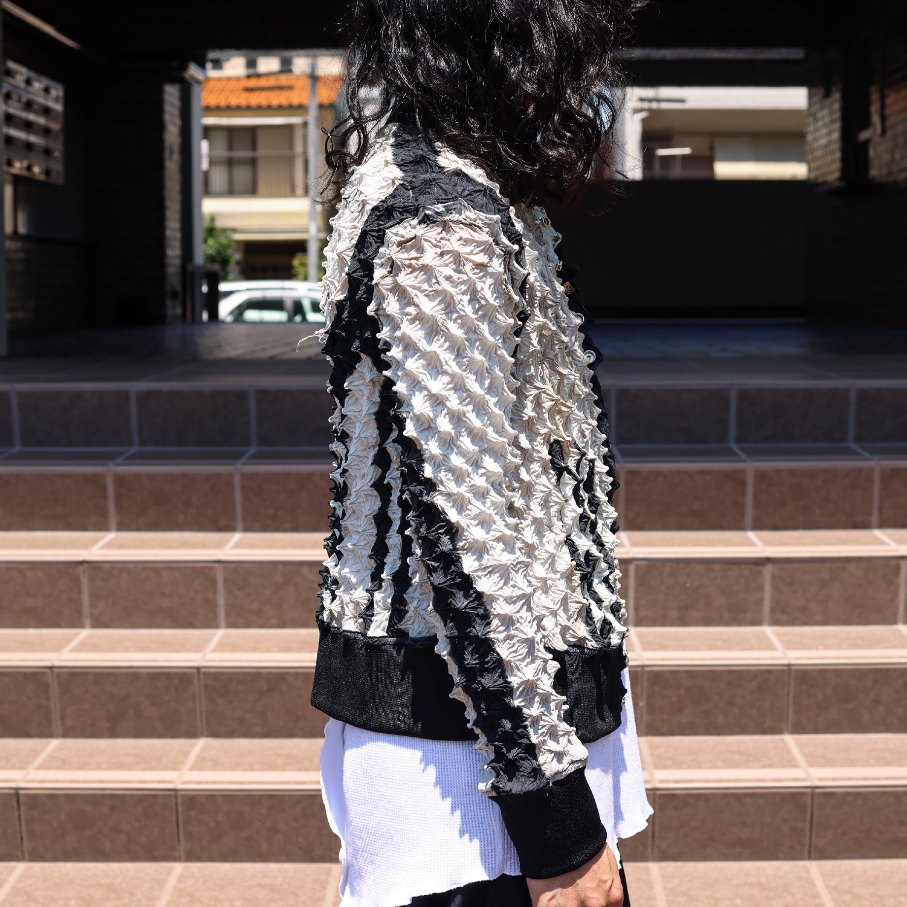 VICTORIAN SPIKY JACKET(BLACK)