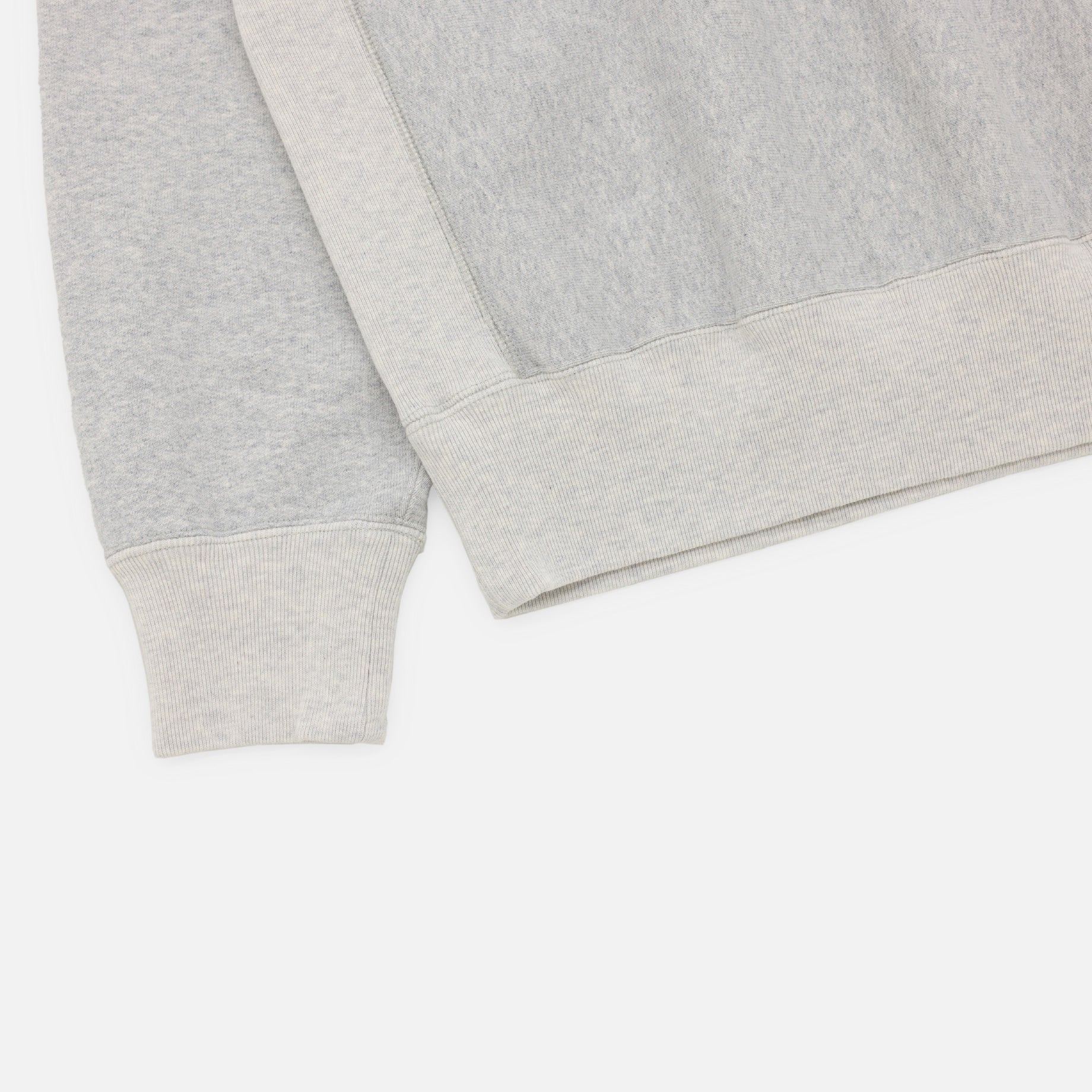 COLLEGE PRINT SWEAT SHIRT(AGED GRAY)