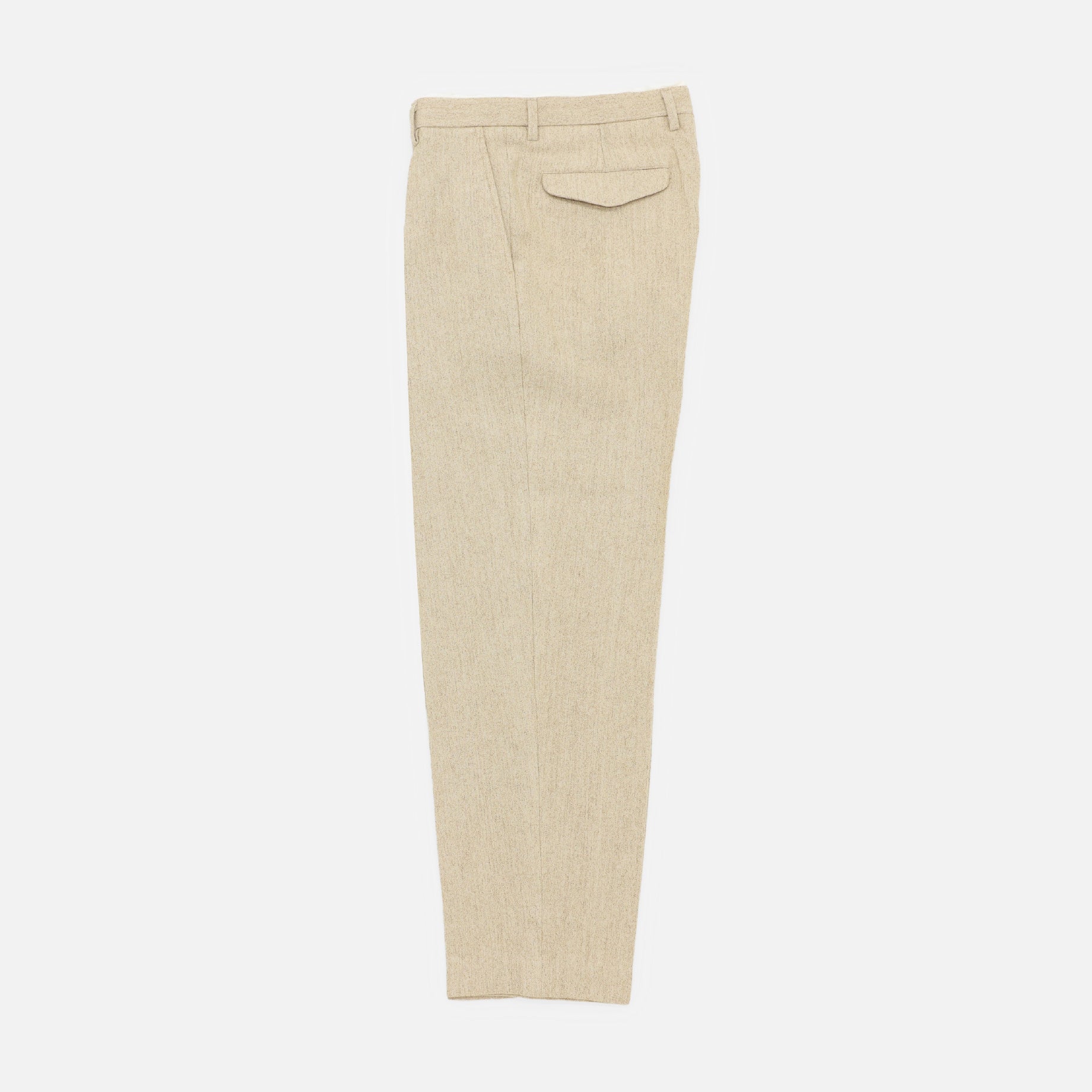 WOOL SLACKS (BEIGE)