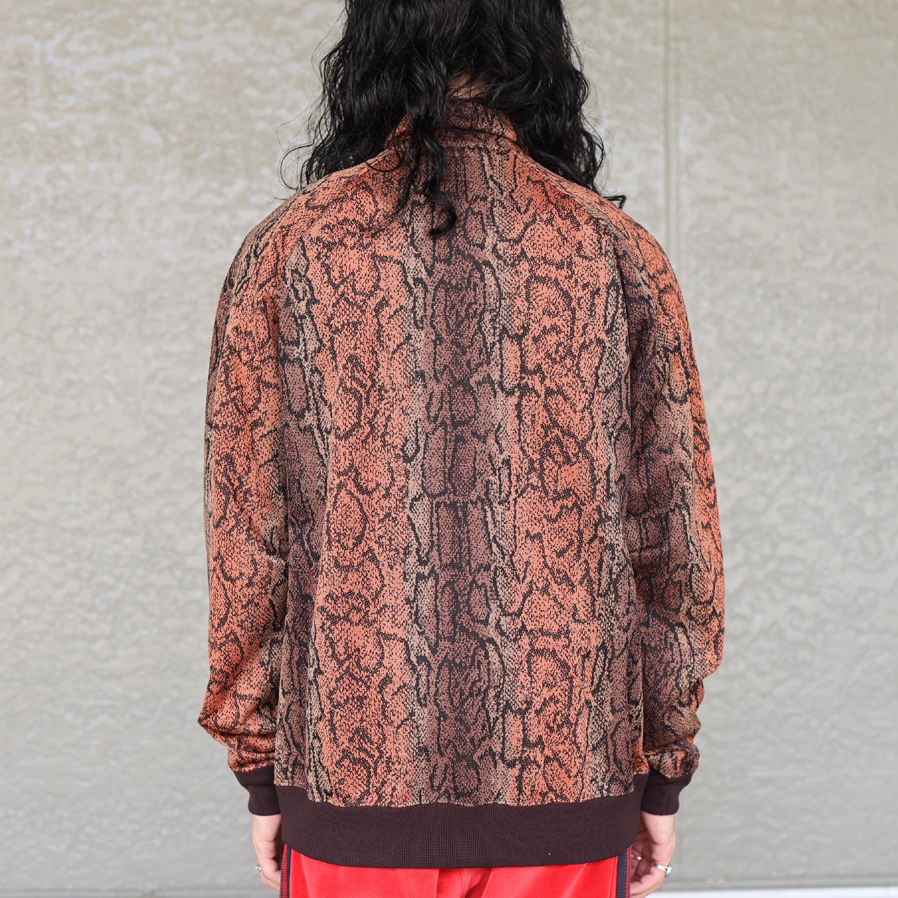 TRACK JACKET - POLY JQ.(PYTHON)