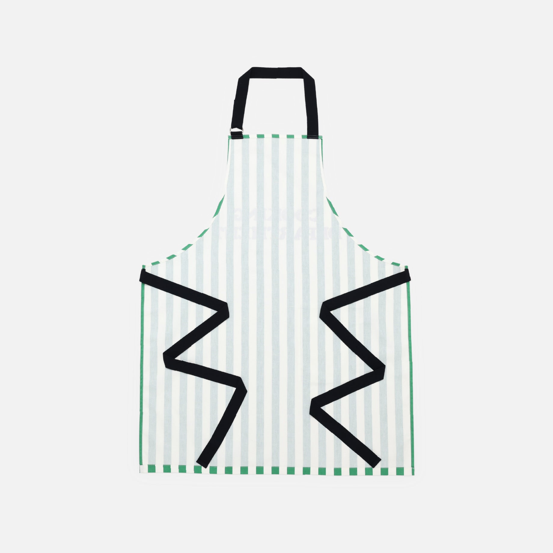 APRON MARKET STRIPE(GREEN)