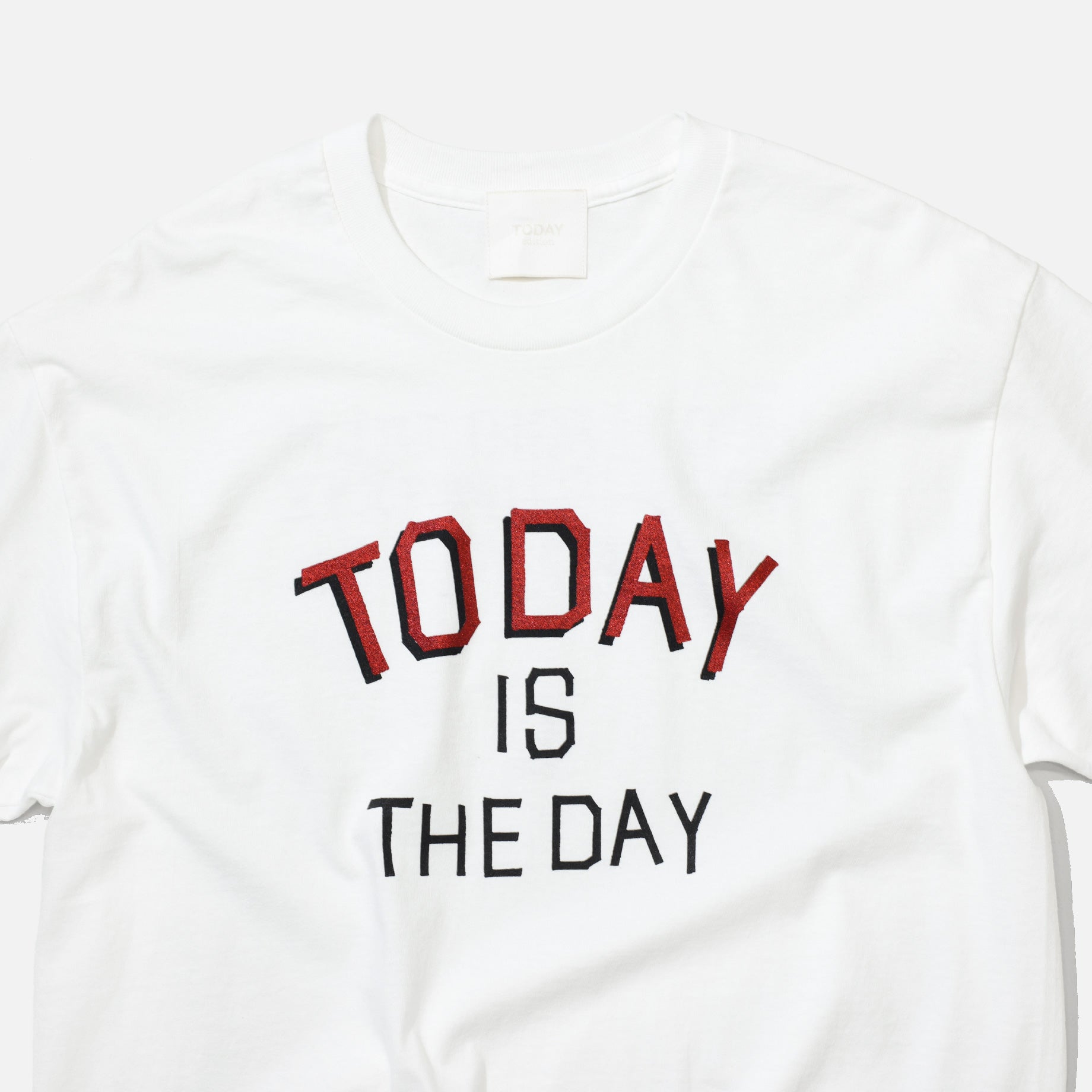 " TODAY " SS TEE(WHITE)