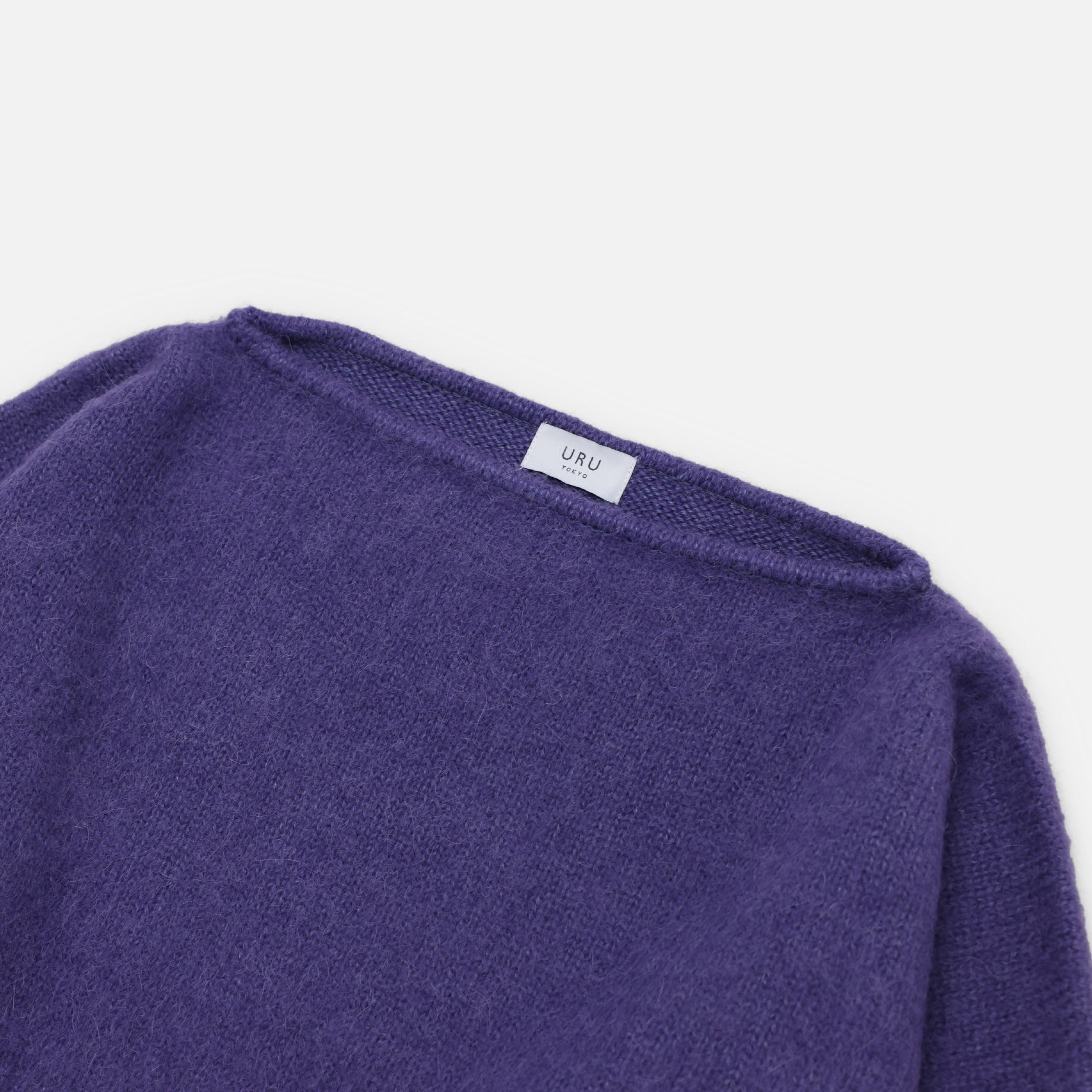 KNIT MUFFLER(L.PURPLE)
