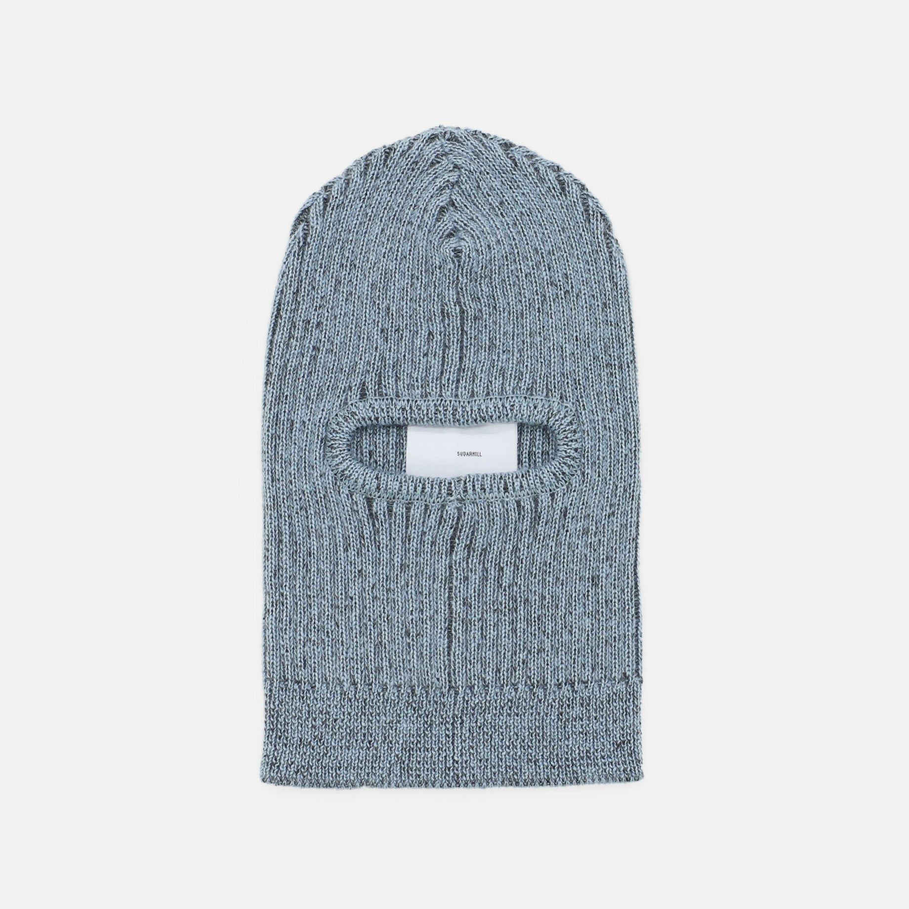 PLATING KNIT BALACLAVA(BLUE&BROWN)
