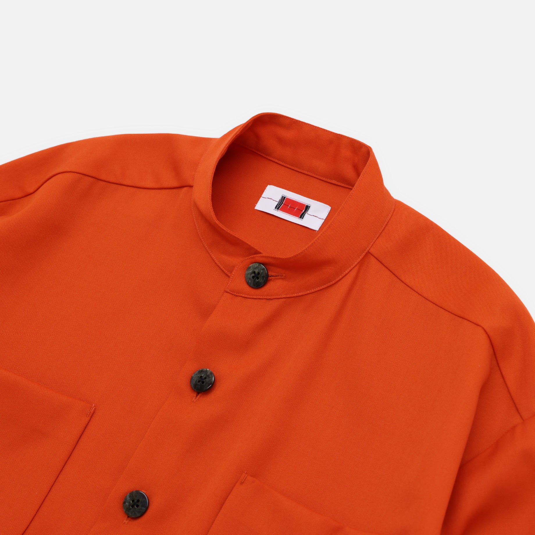WOOL TWILL CPO(ORANGE)