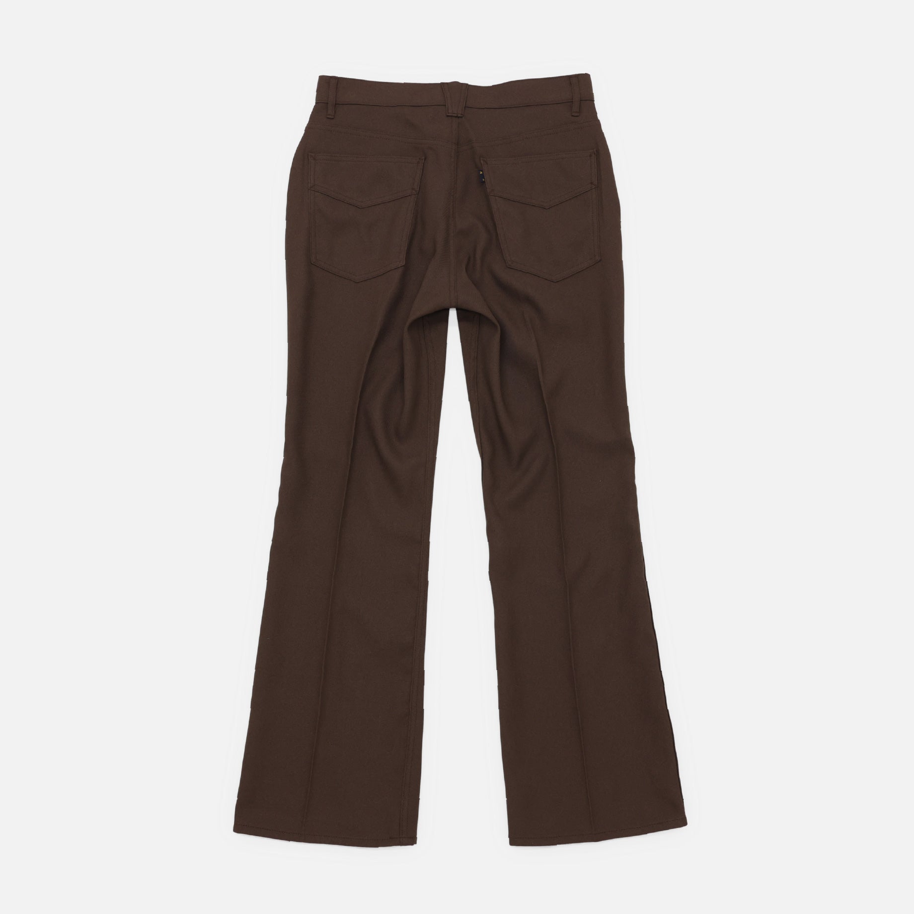 BOOT - CUT JEAN - POLY TWILL(BROWN)