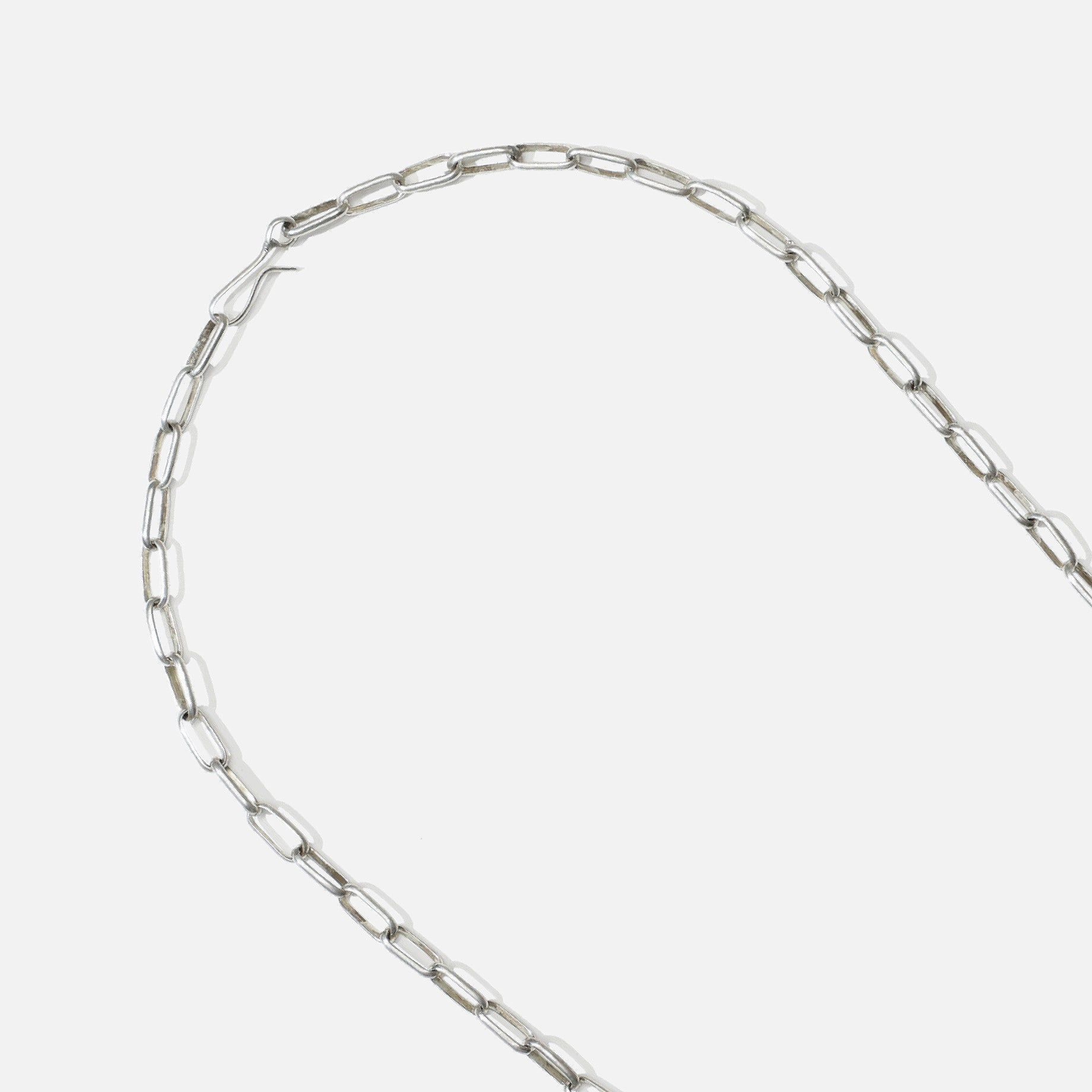 SALLY SHIRLEY NAVAJO HANDMADE CHAIN NECKLACE(SILVER)