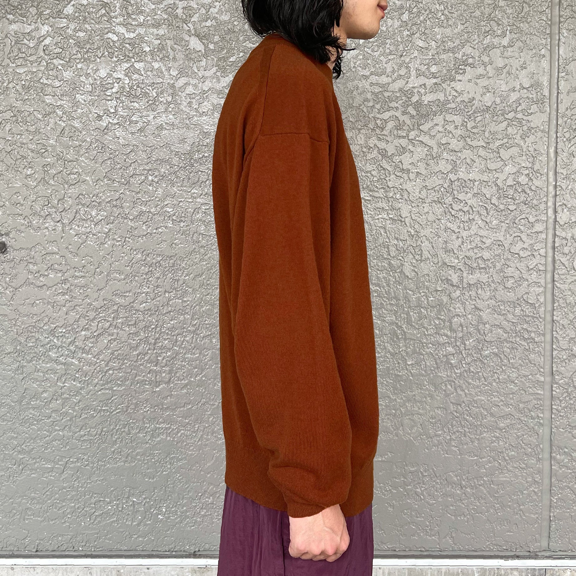 MOCK NECK P/O(BRICK)