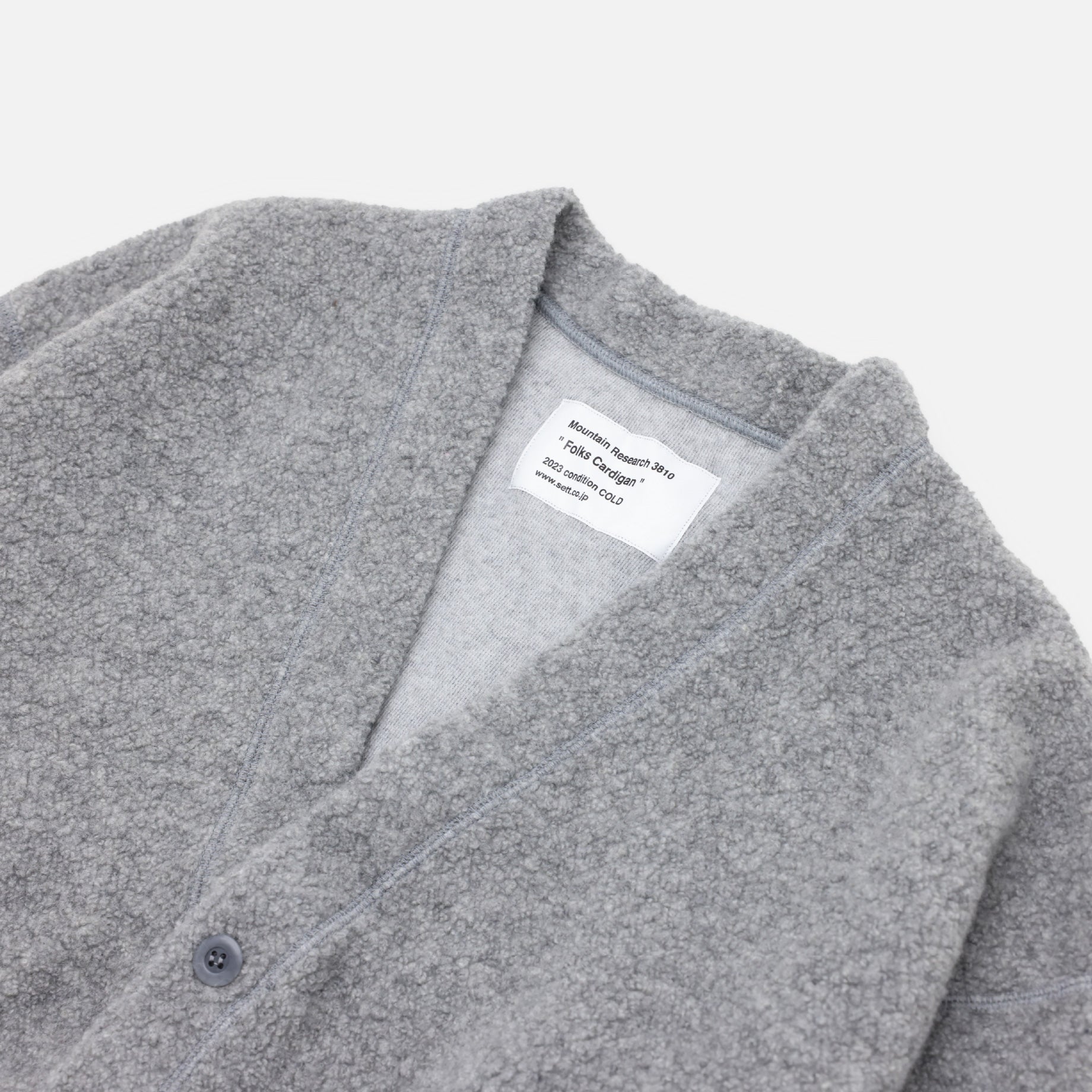 FOLKS CARDIGAN(GRAY)