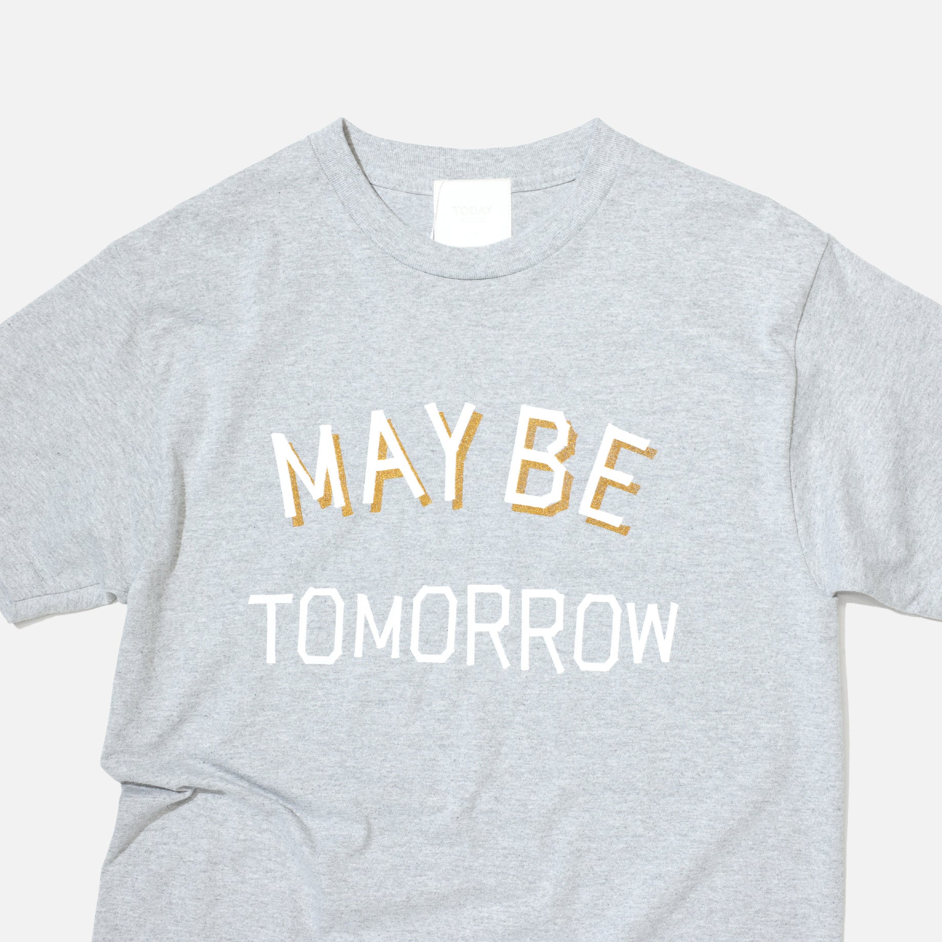 “TOMORROW” SS TEE(GRAY)