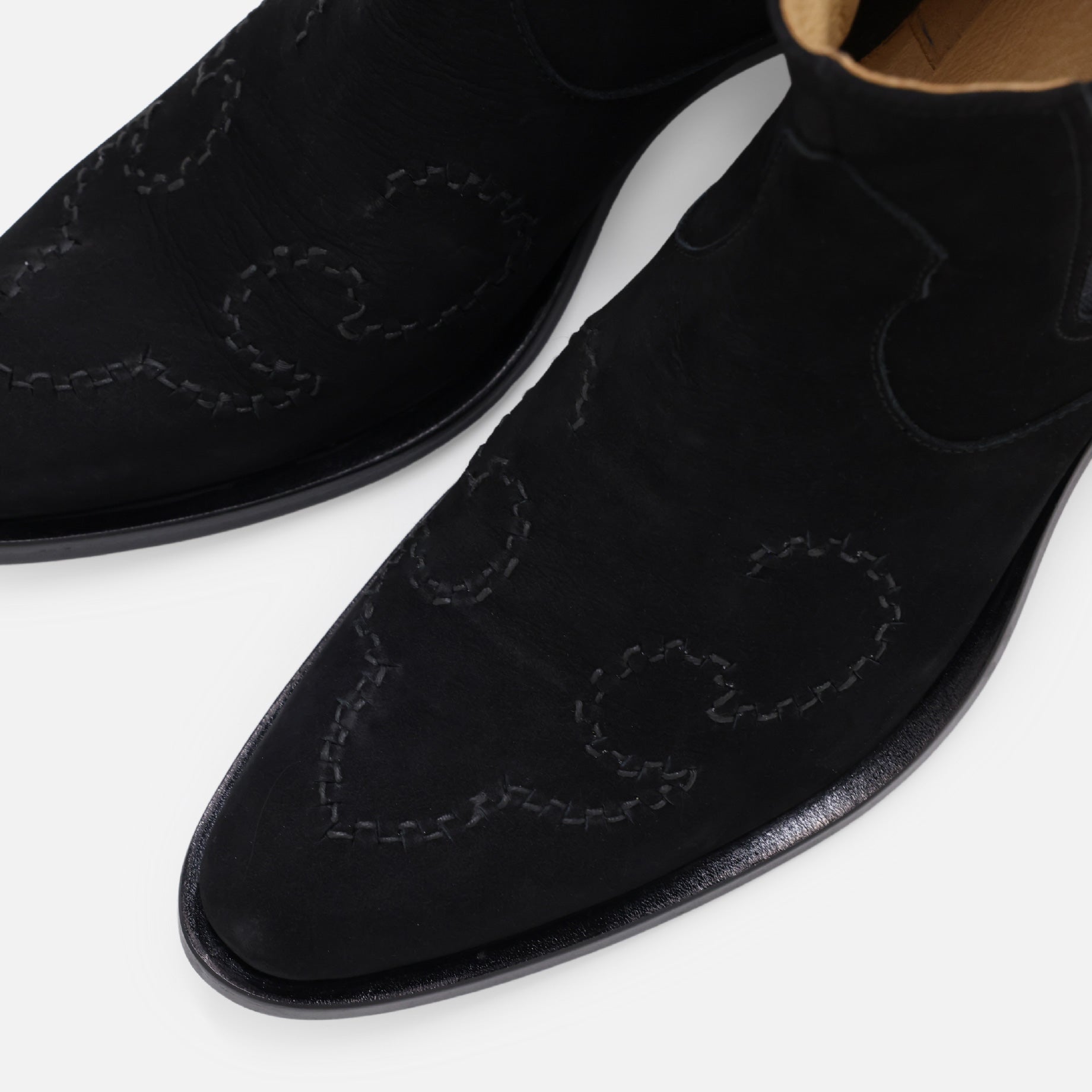 WESTERN BOOTS(BLACK)