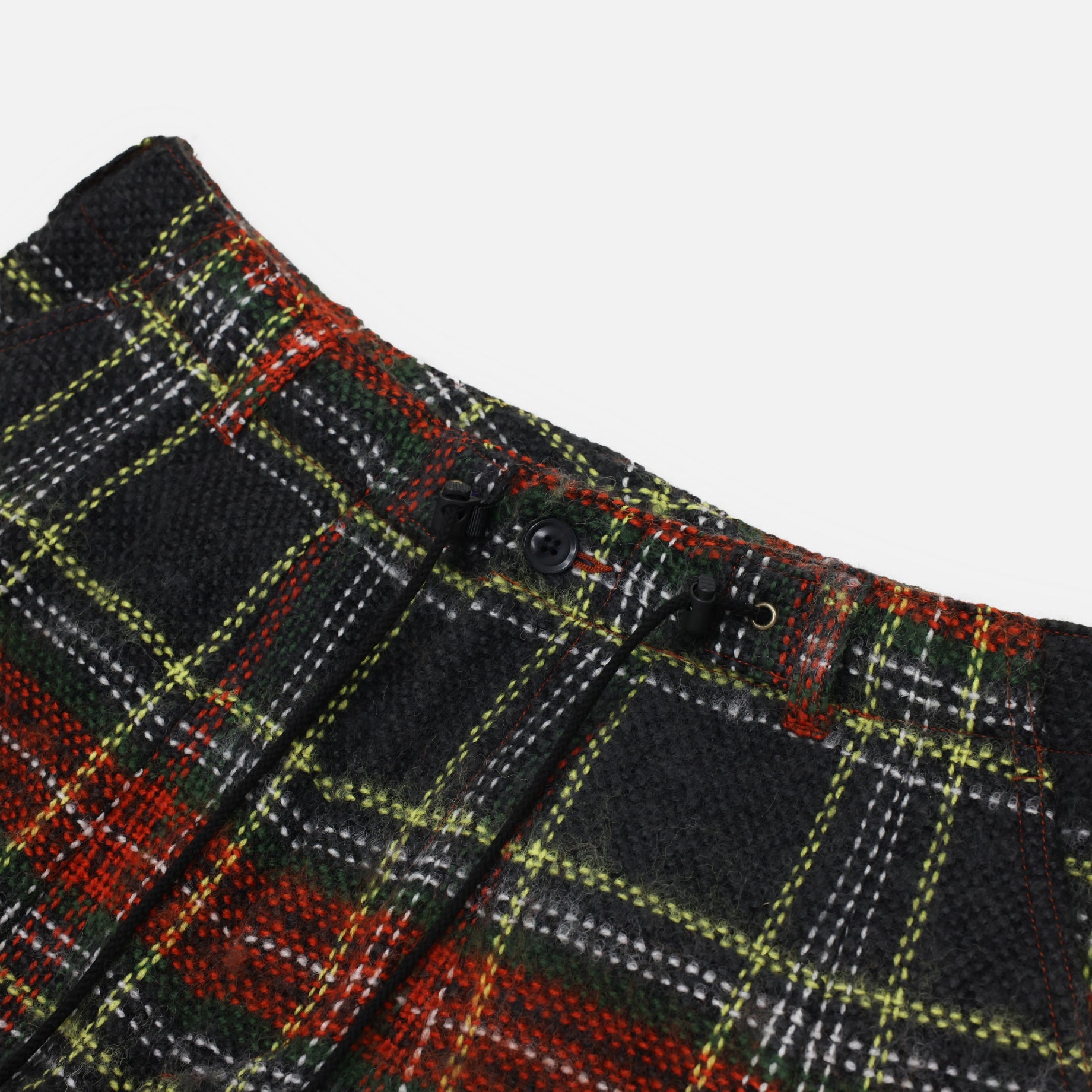 H.D. PANT - BDU / WOOL SHAGGY PLAID(RED)