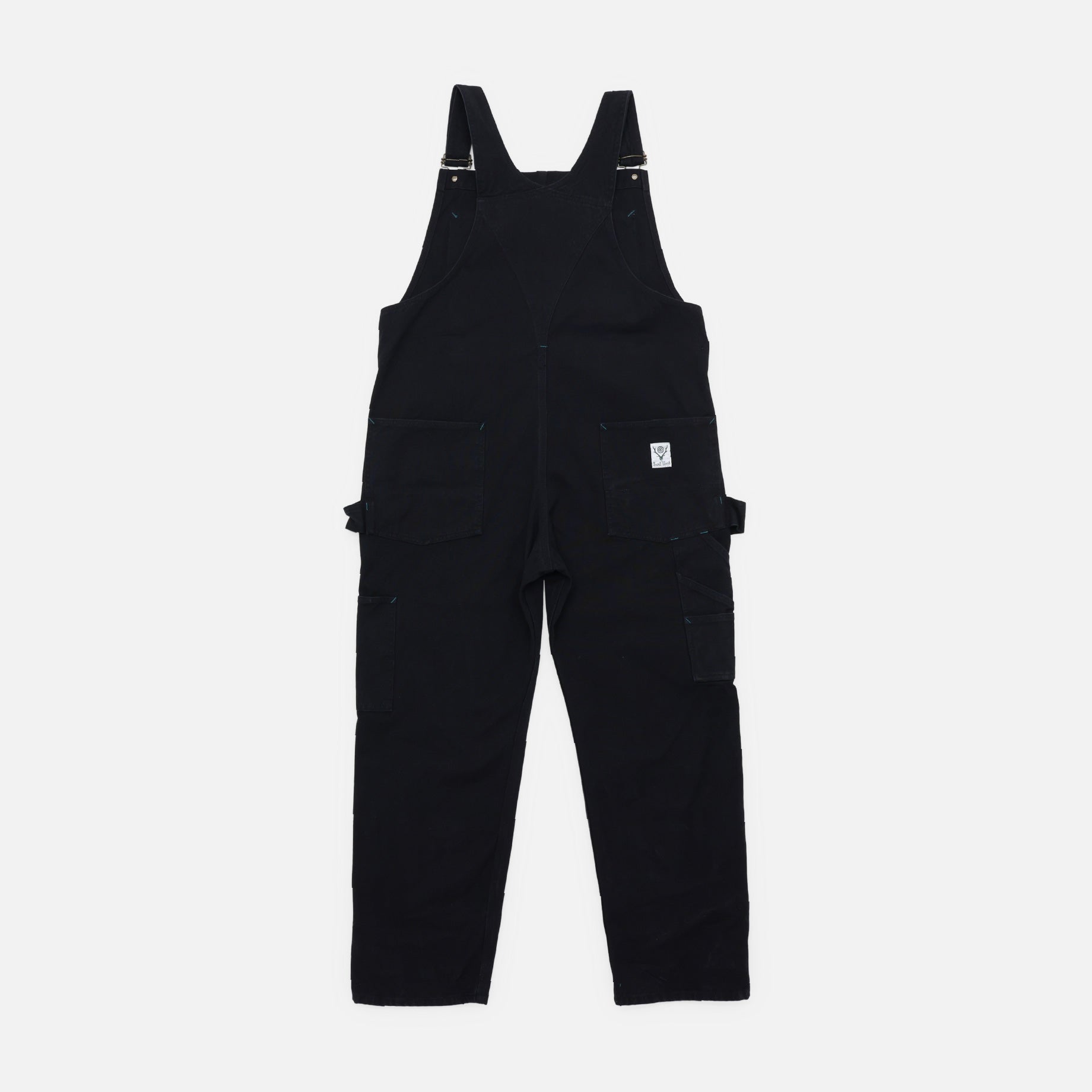 OVERALLS - 10OZ COTTON CANVAS(BLACK)