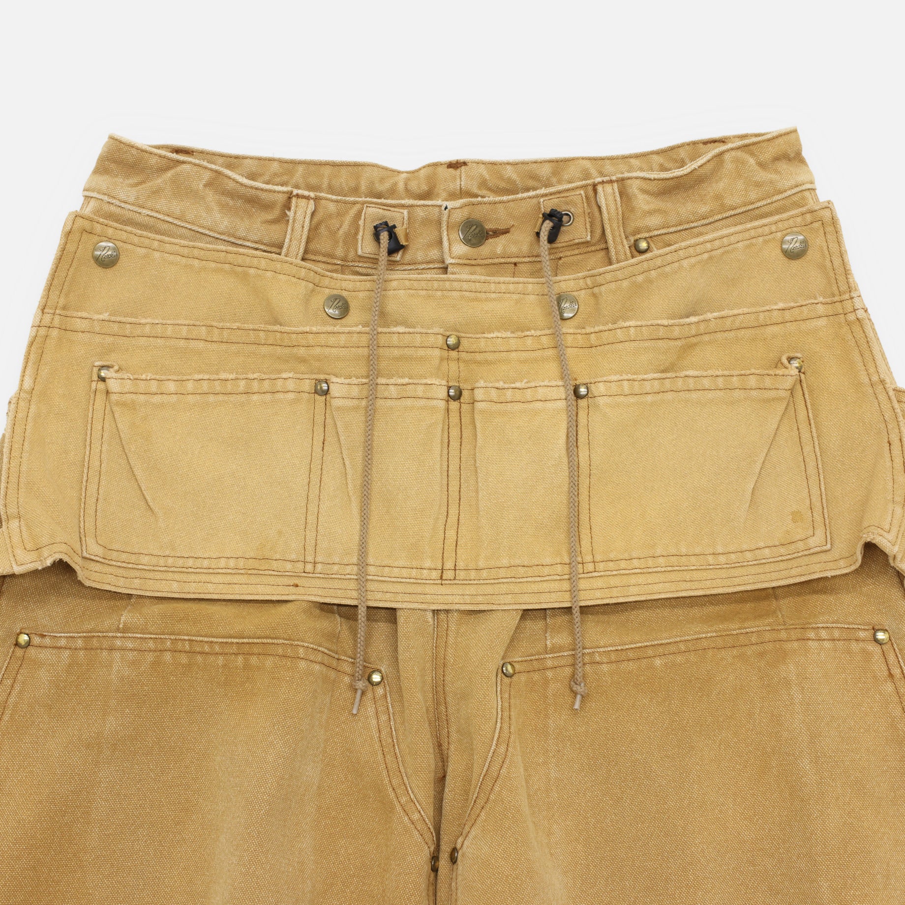 H.D PANT - APRON / 16OZ COTTON CANVAS (BROWN)