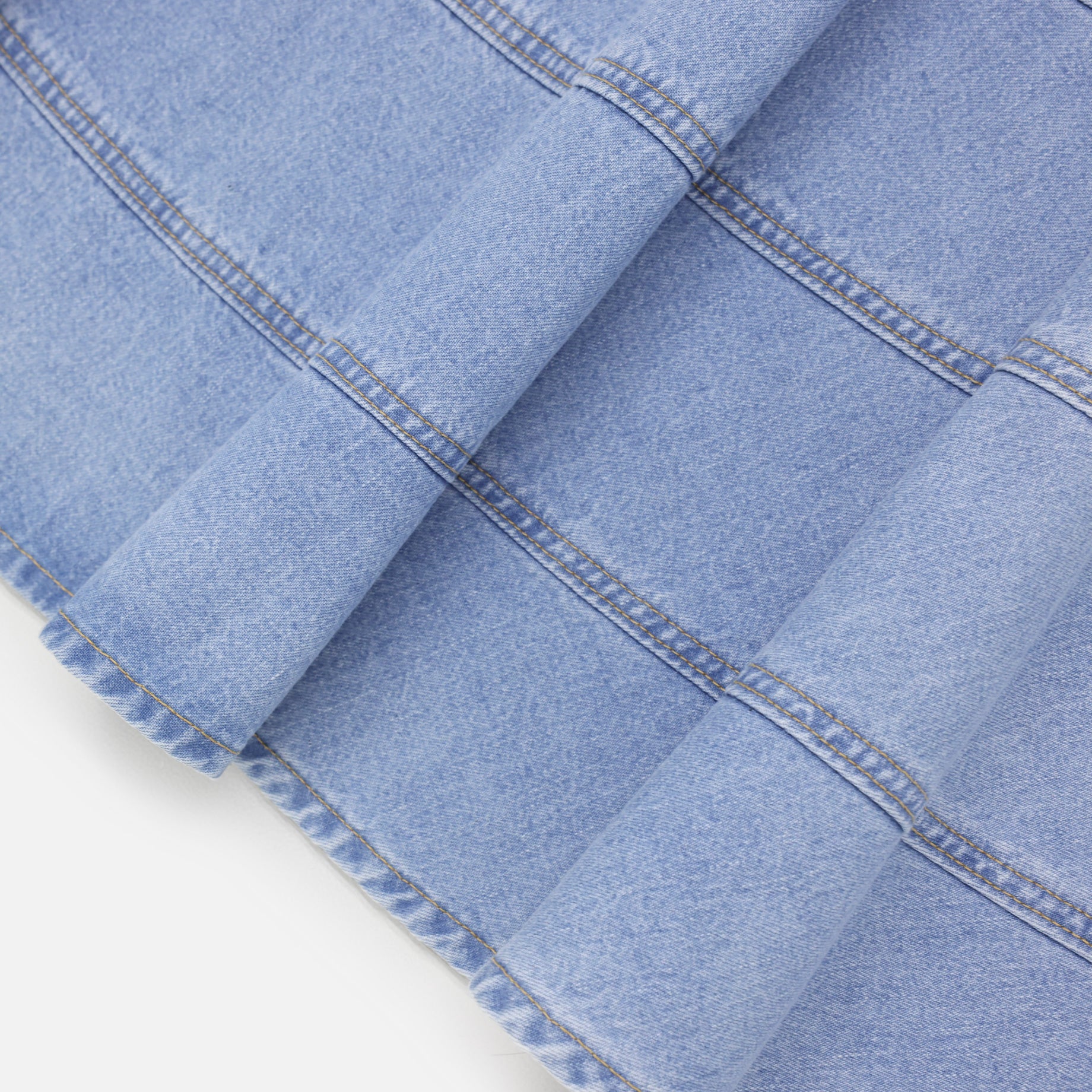 TIERED SKIRT(ICE BLUE)