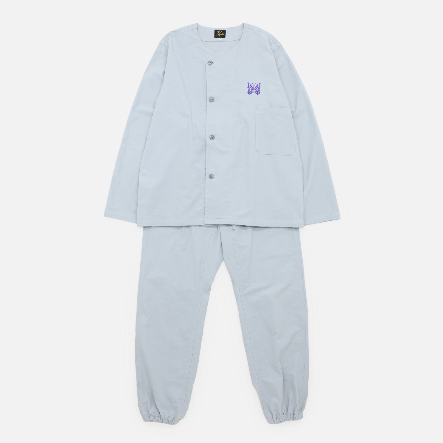 PAJAMA SET - COTTON FLANNEL(LT.BLUE)