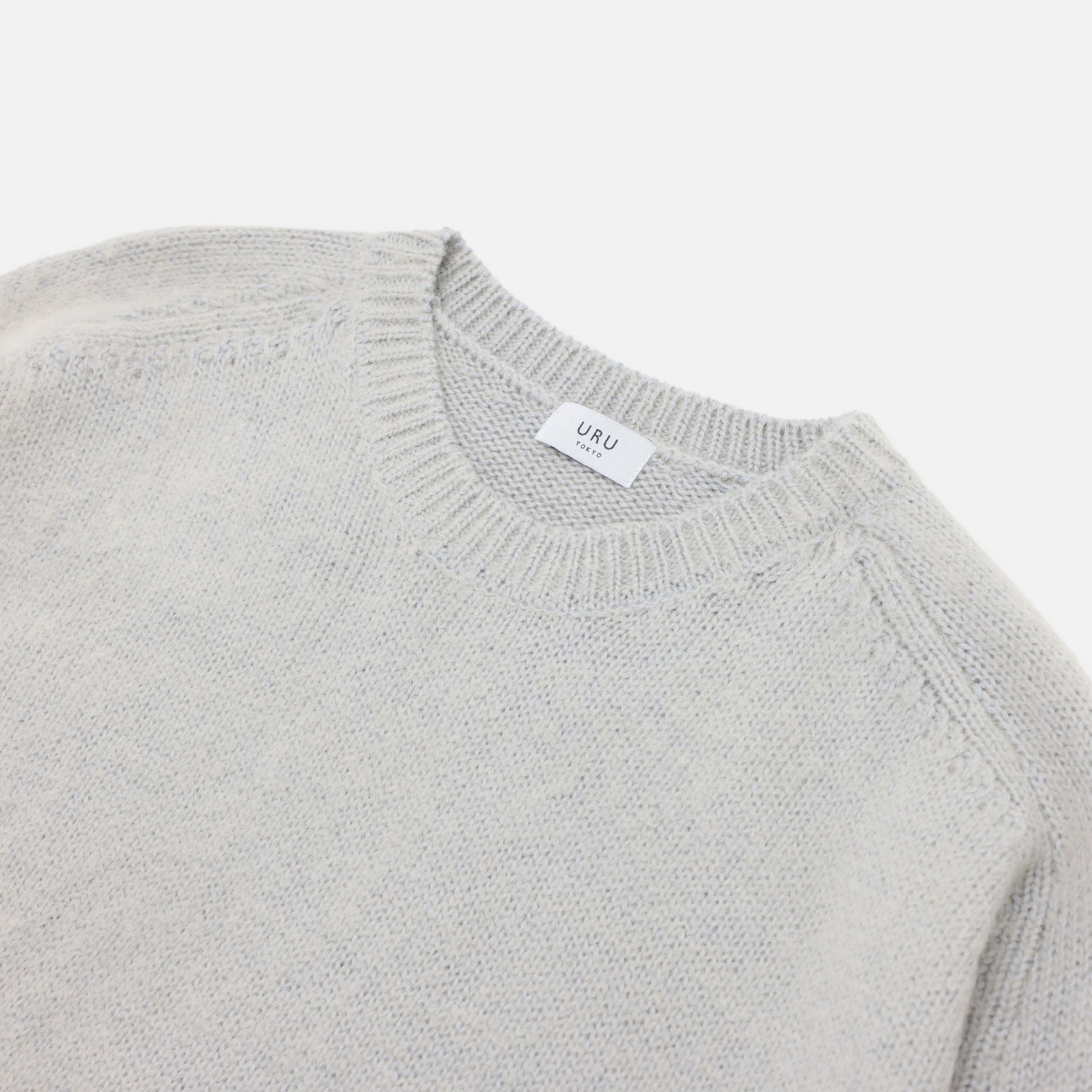 CREW NECK KNIT(IVORY)