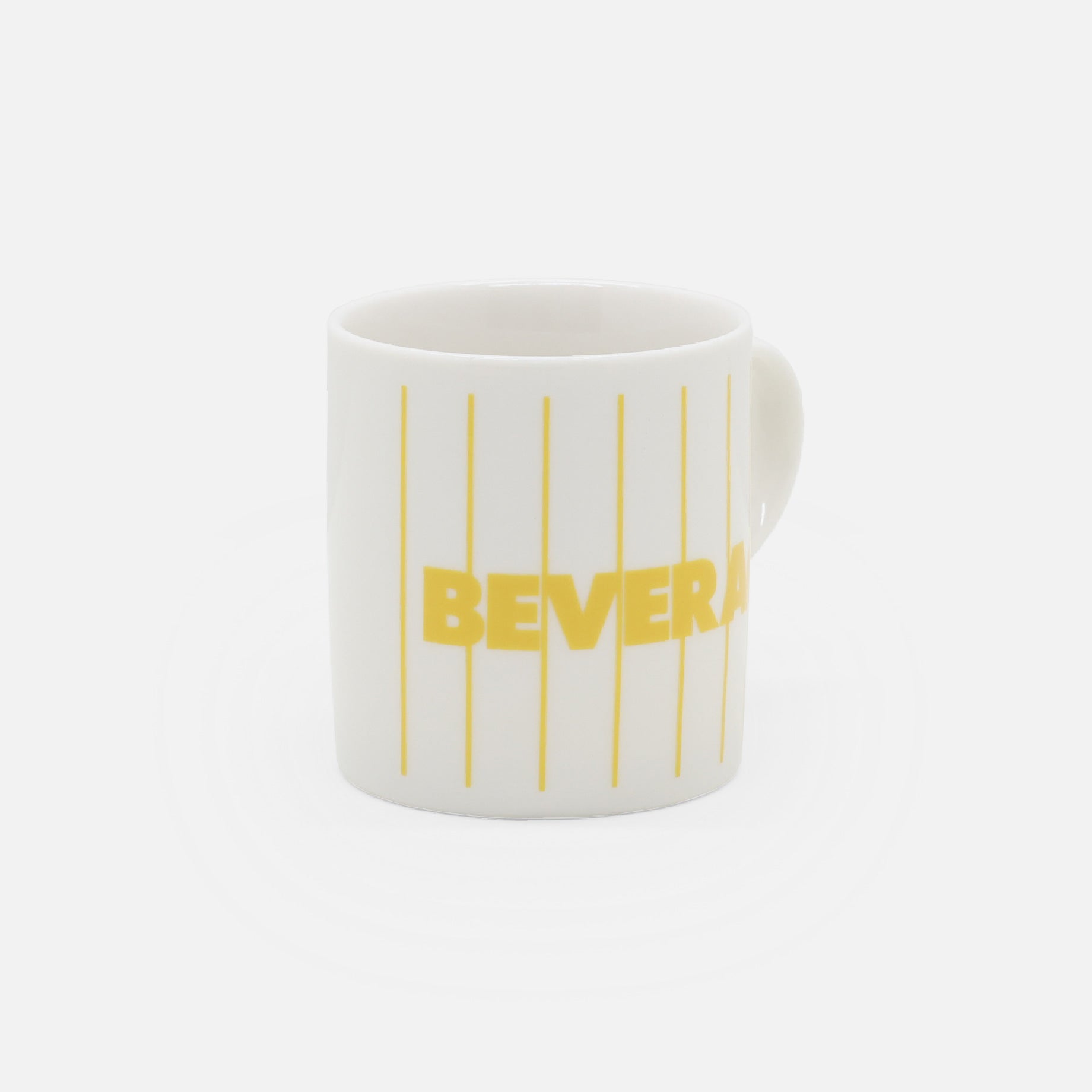 "BEVERAGE" MUG(YELLOW)
