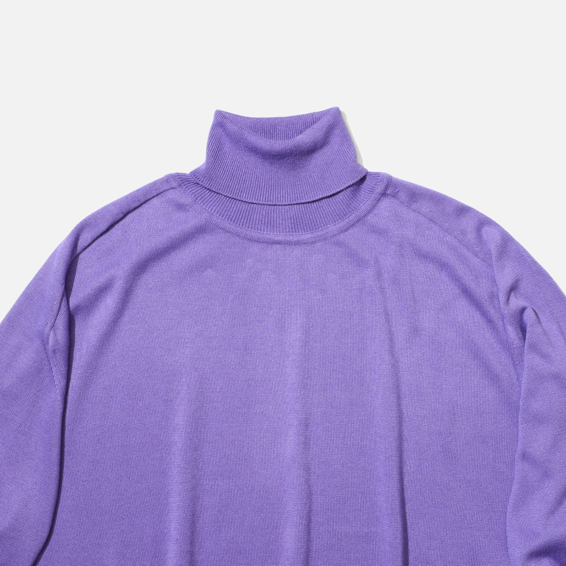 TURTLE NECK KNIT (L.PURPLE)