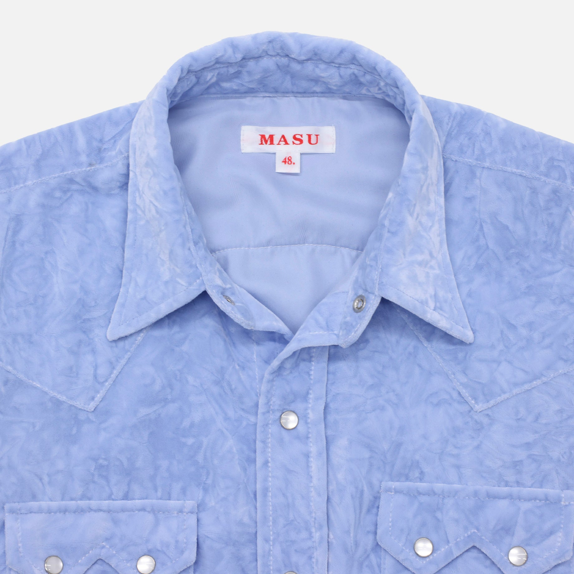 ELEPHANT WESTERN SHIRT(SAX)