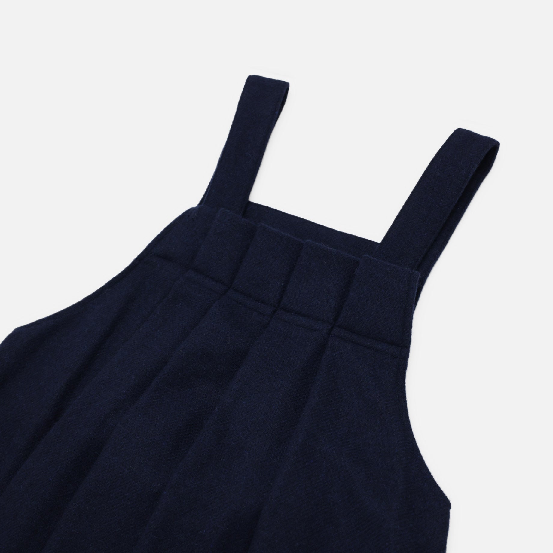 JUMPER SKIRT - SERGE(NAVY)