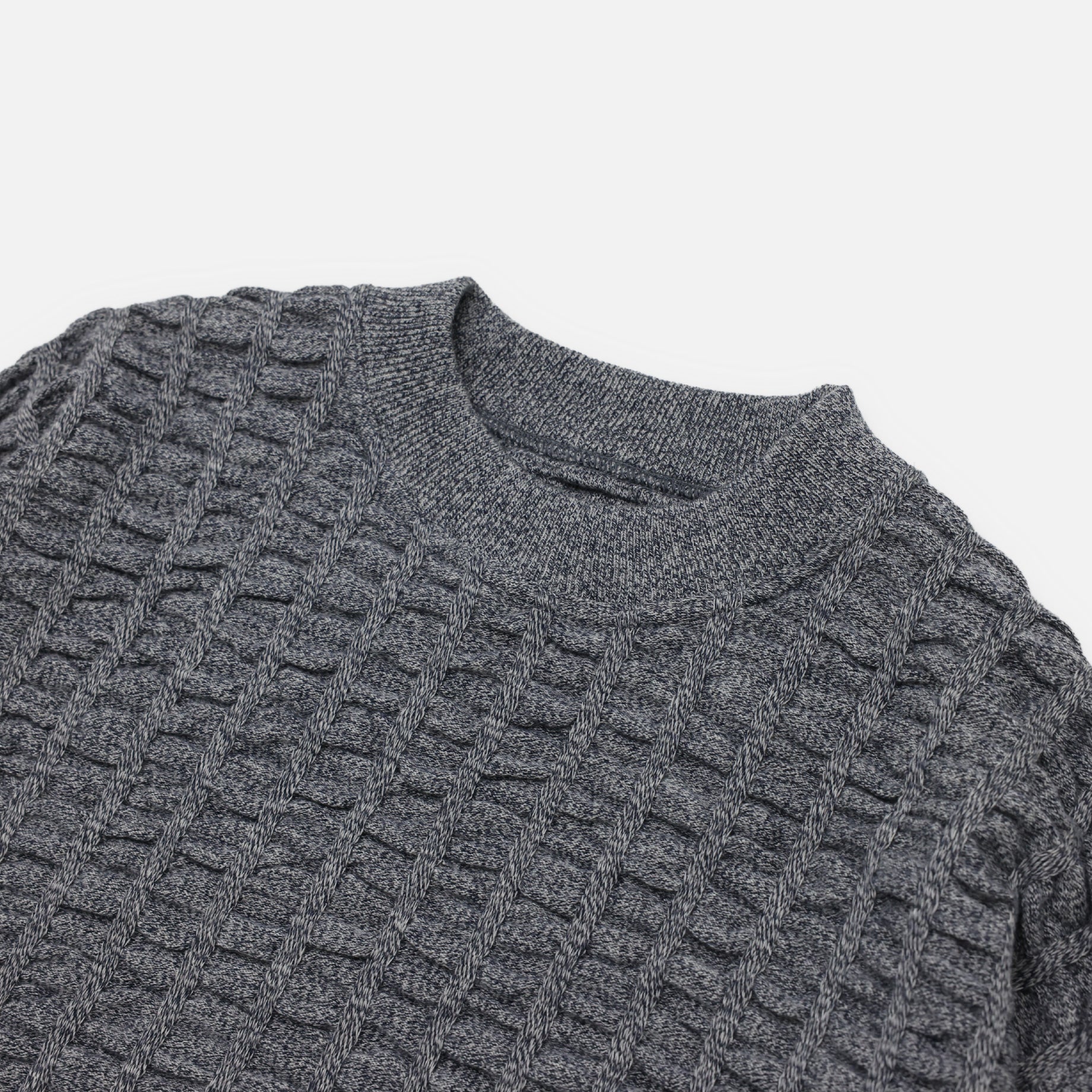 WAVE KNIT (D.GRAY)
