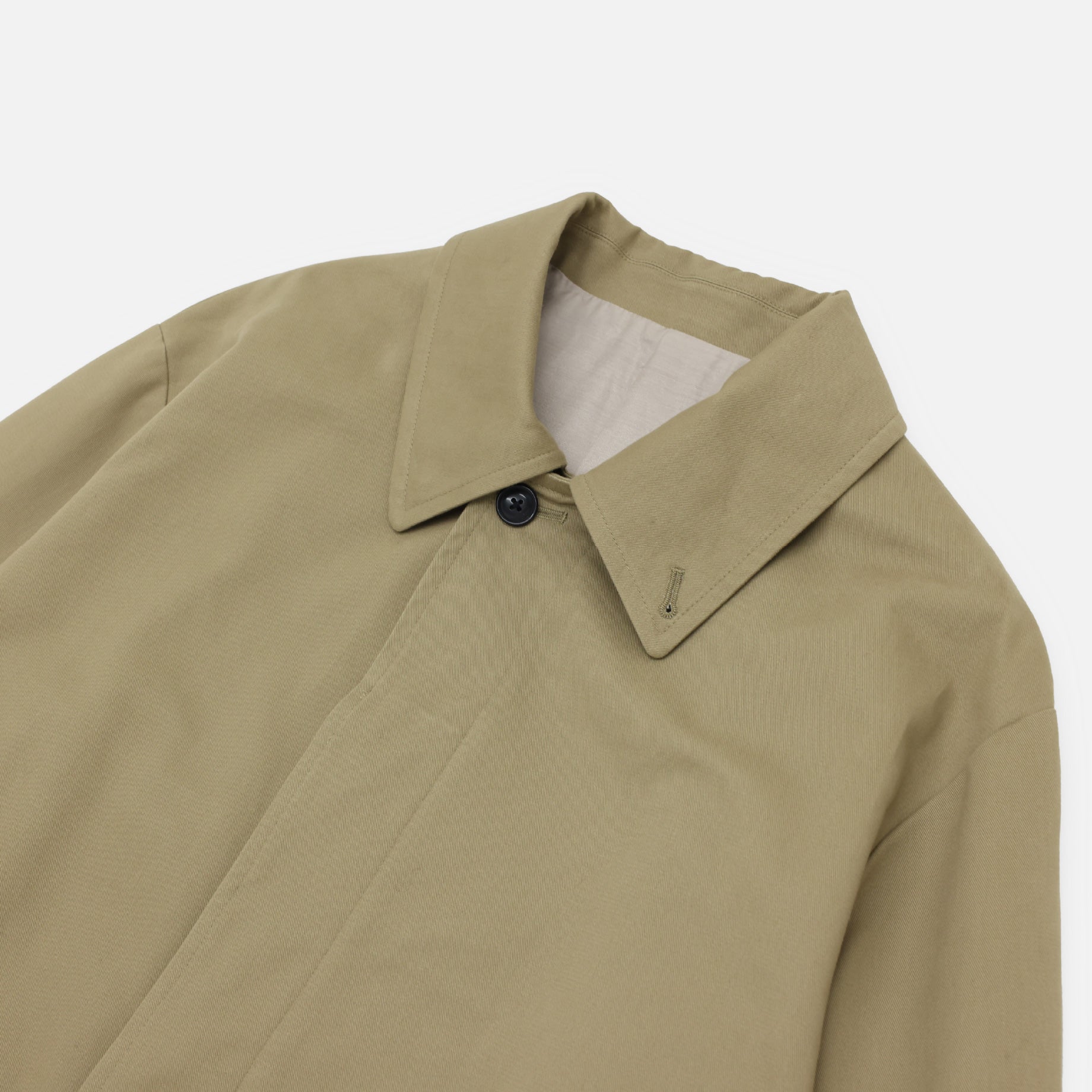 CHINO BALMACAAN COAT(BEIGE)