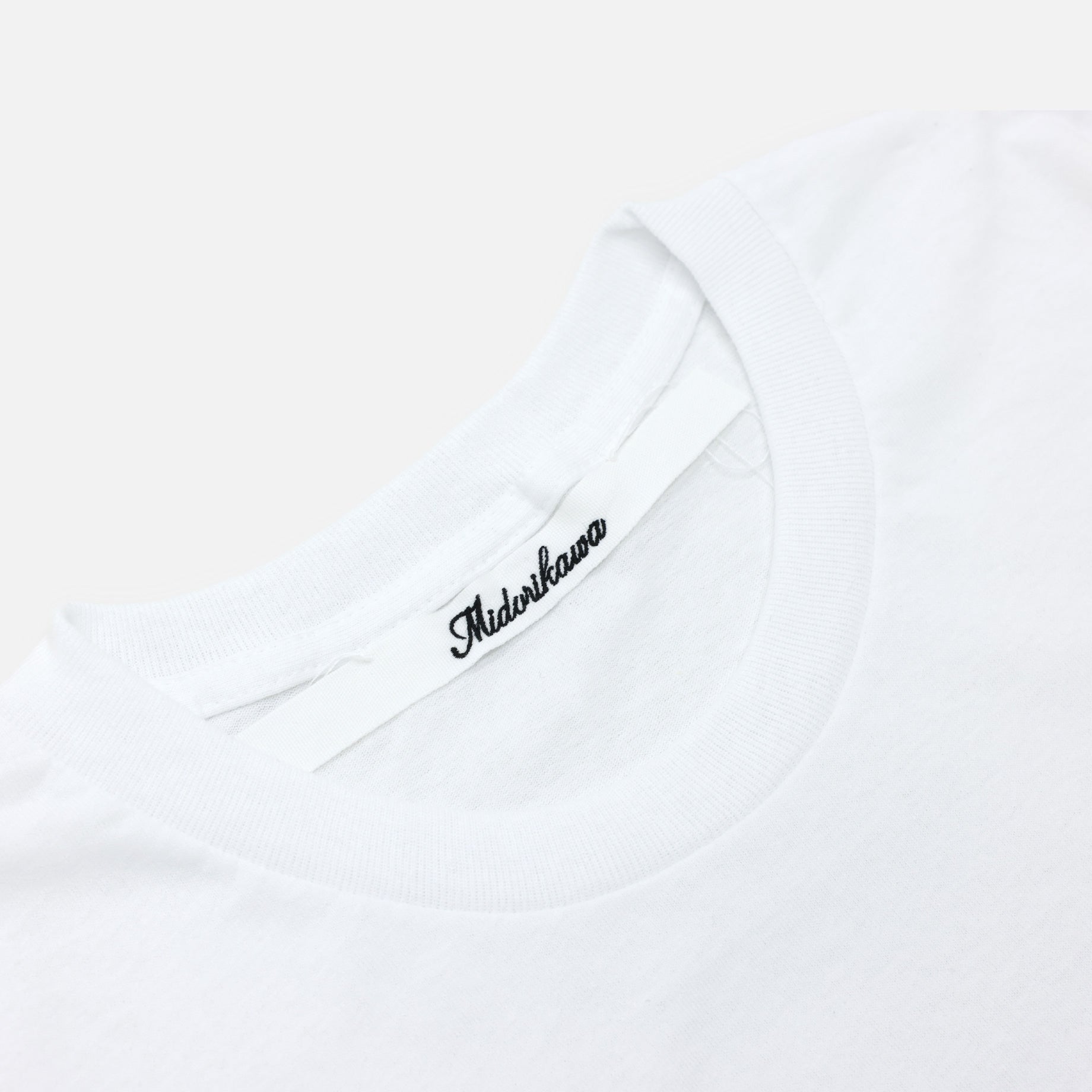 EMBROIDERY S/S TEE(WHITE×PINK)