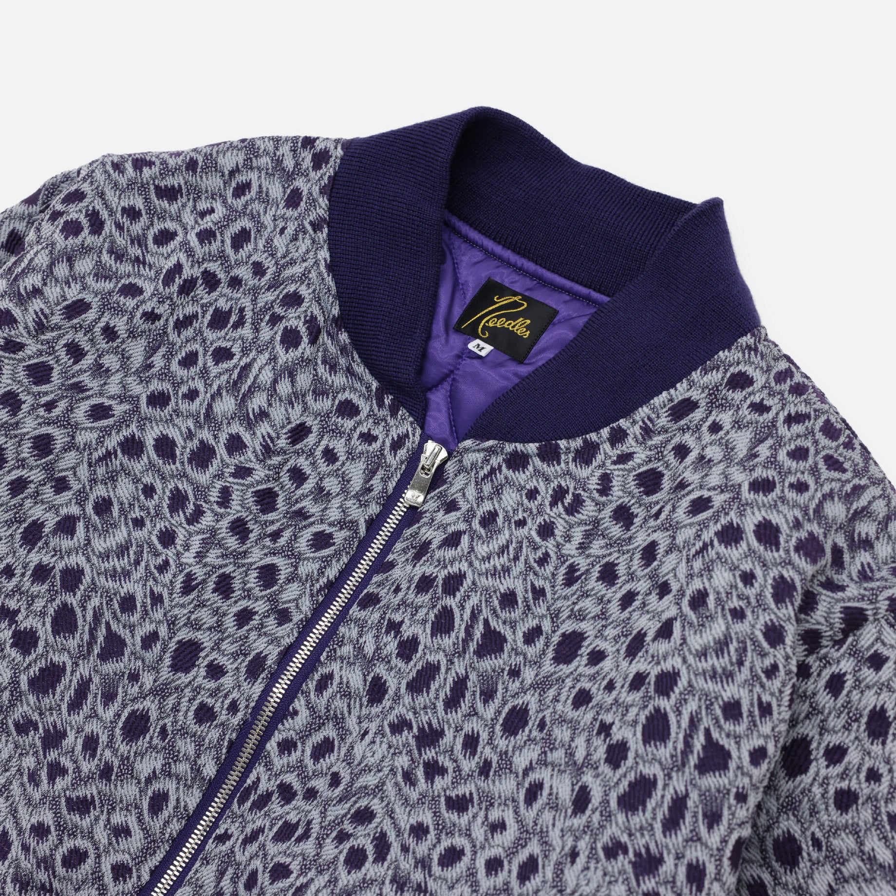 B.B. JACKET - PE/AC/W PEACOCK JQ.(PURPLE)