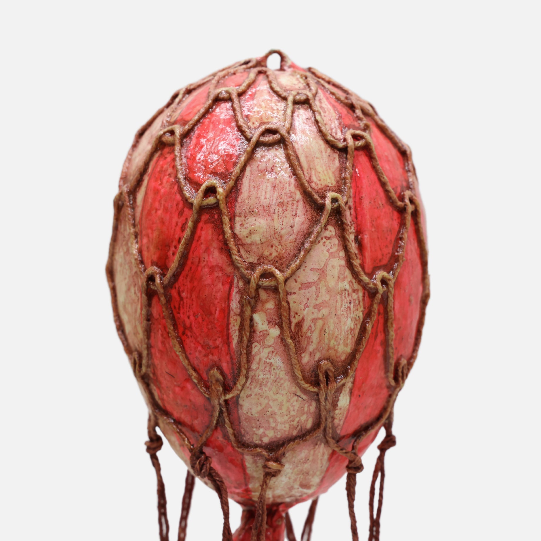 VINTAGE FOLK ART PAPER MACHE BALLOON
