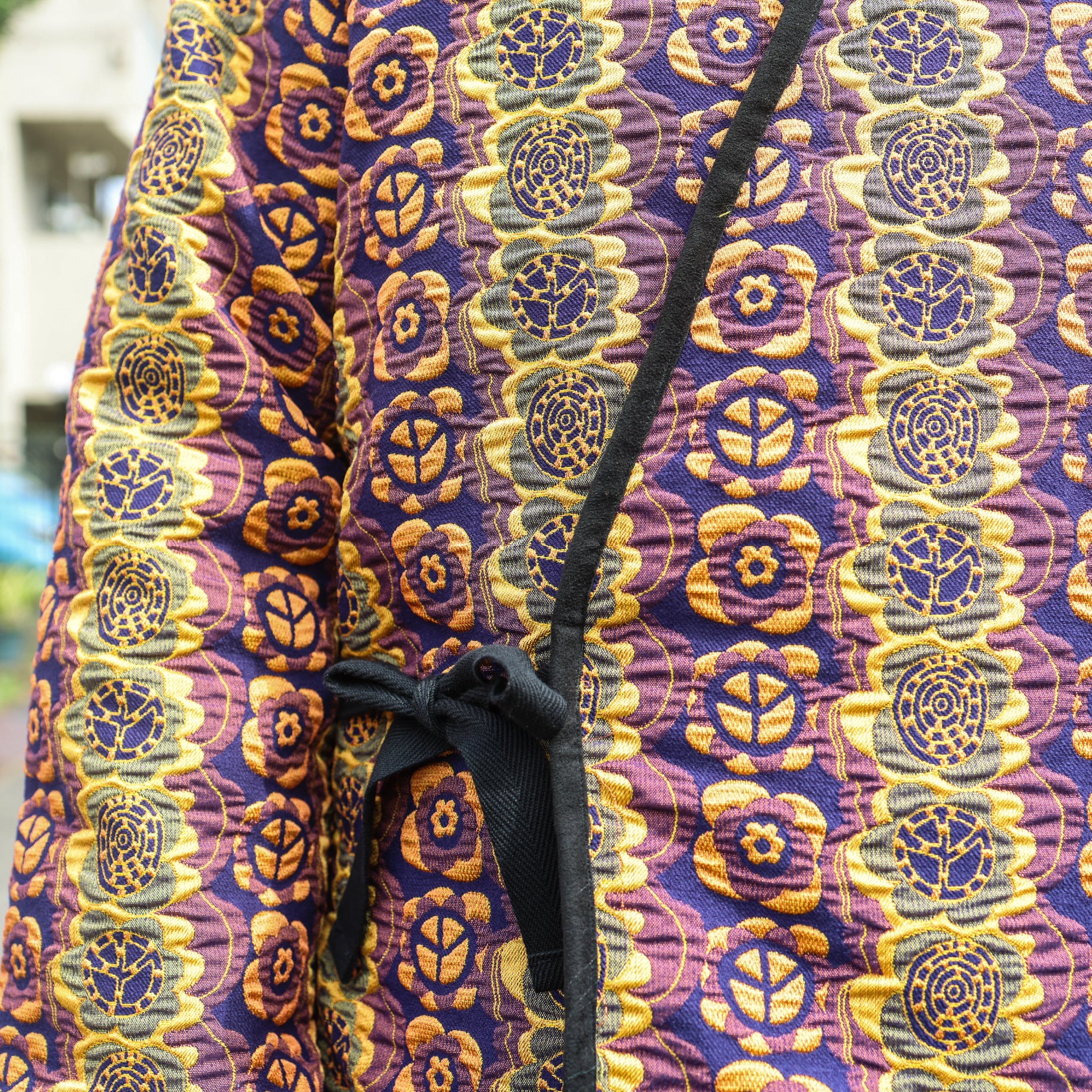REVERSIBLE HANTEN "FLOWER & PIECE"(FLOWER & PIECE NAVY)