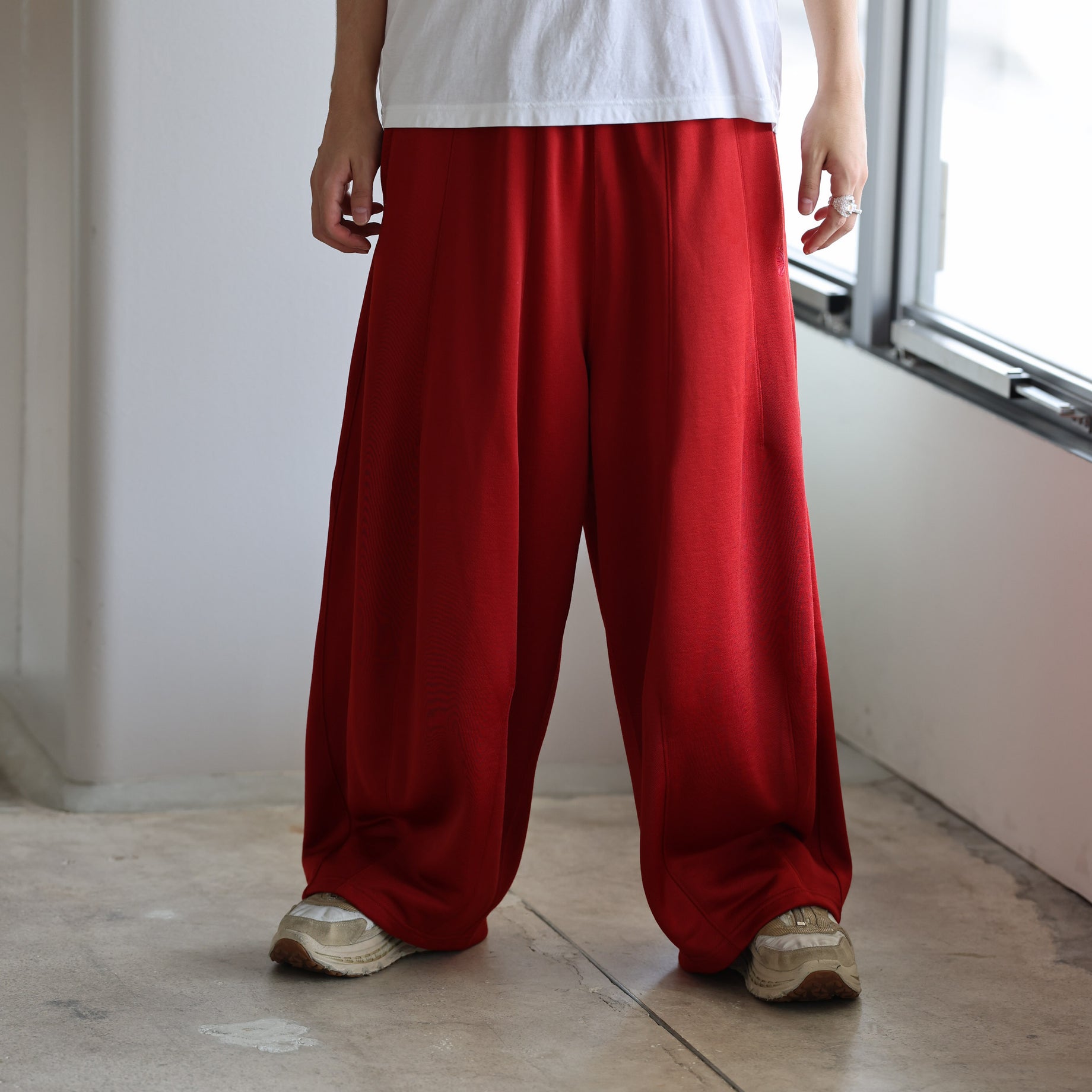 H.D SWEAT PANT - BRIGHT JERSEY(RED)
