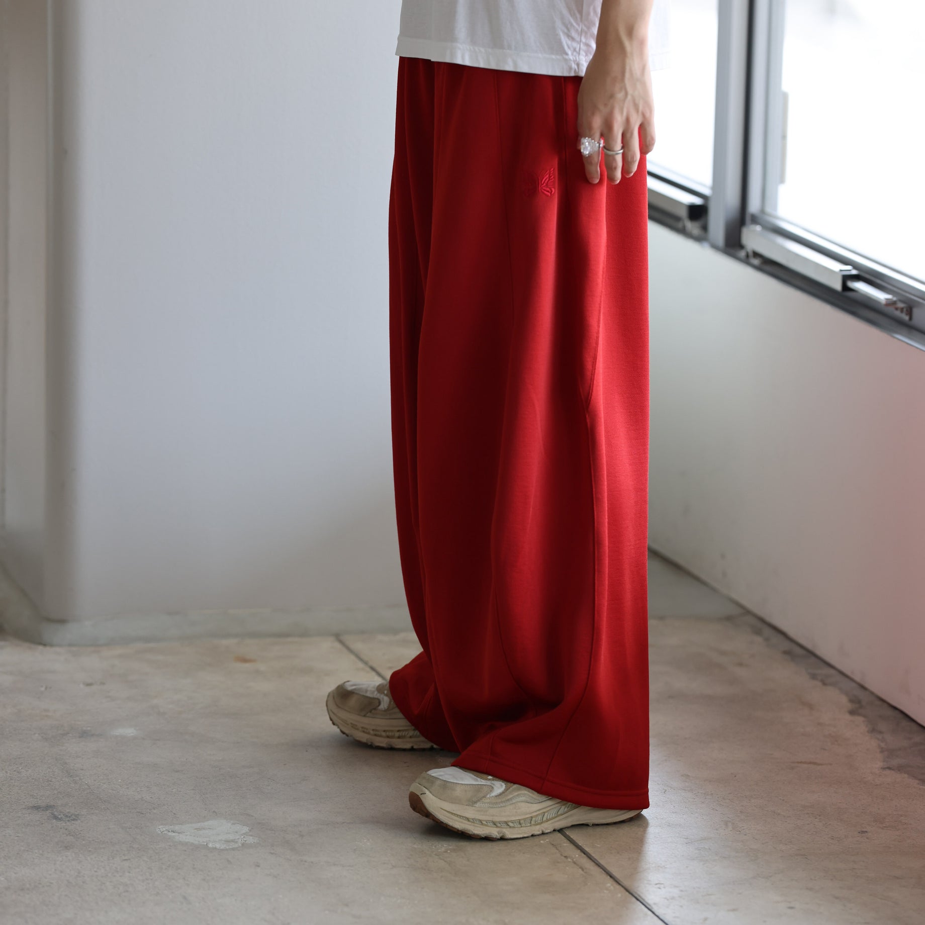 H.D SWEAT PANT - BRIGHT JERSEY(RED)