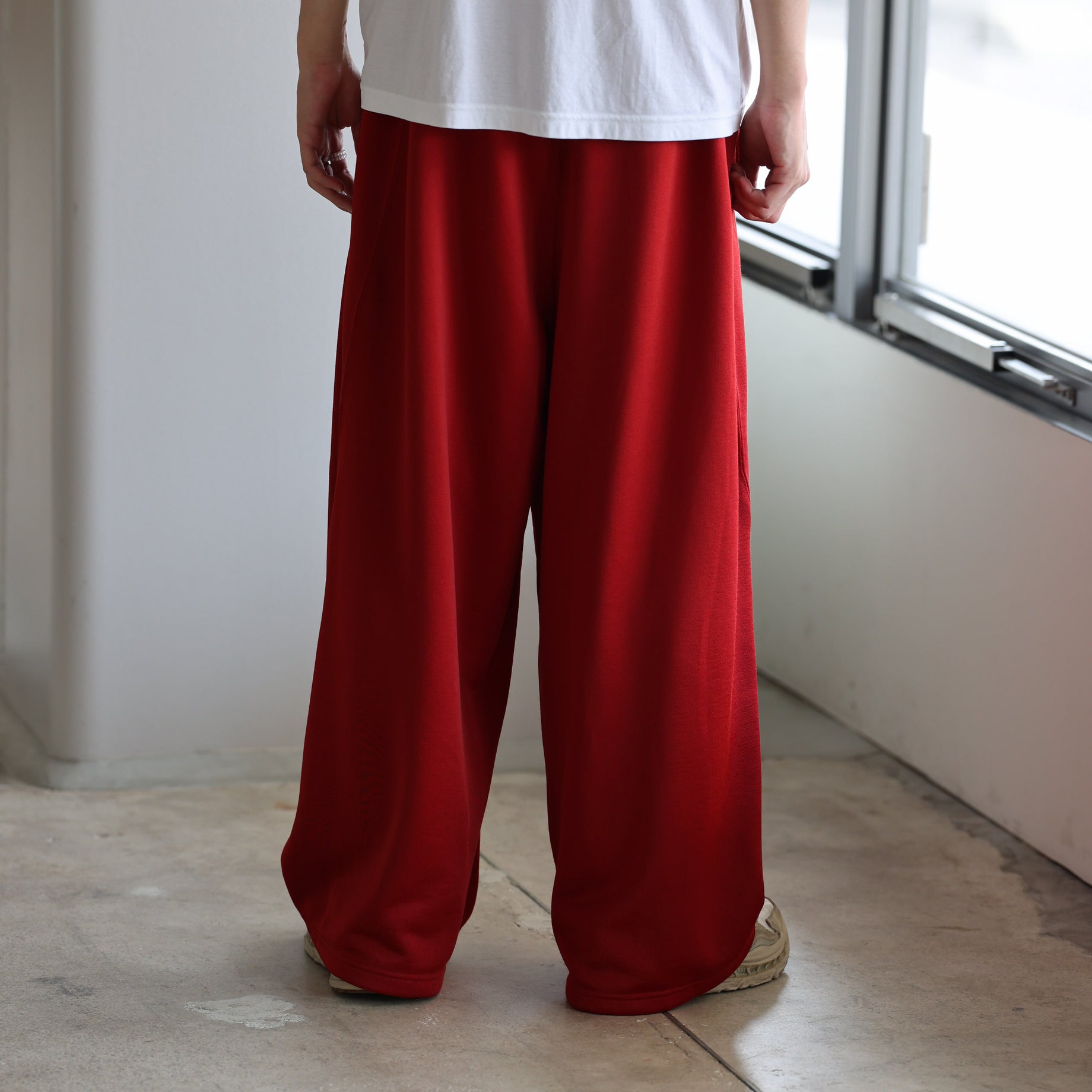 H.D SWEAT PANT - BRIGHT JERSEY(RED)